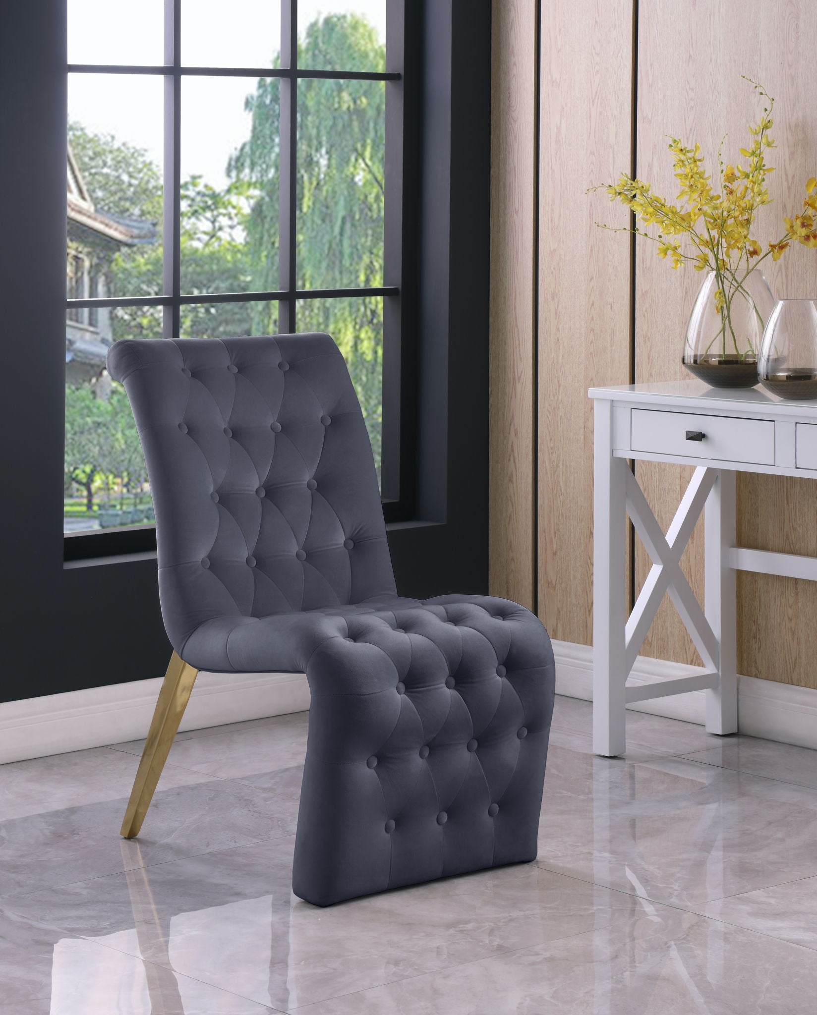 Curve - Dining Chair (Set of 2) - Urban Living Furniture (Los Angeles, CA)
