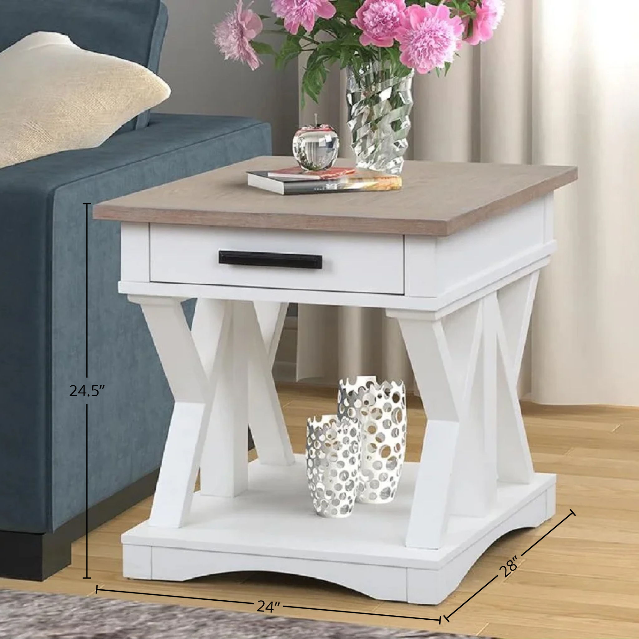 Americana Modern - End Table - Urban Living Furniture (Los Angeles, CA)