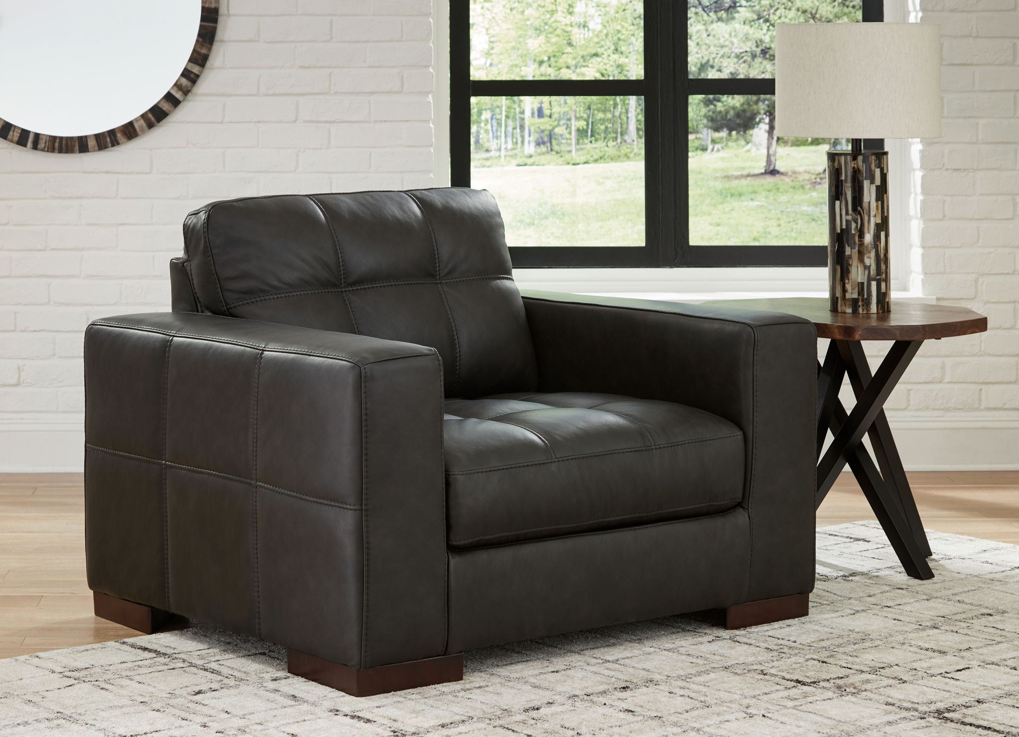 Luigi - Chair And A Half - Thunder - Urban Living Furniture (Los Angeles, CA)