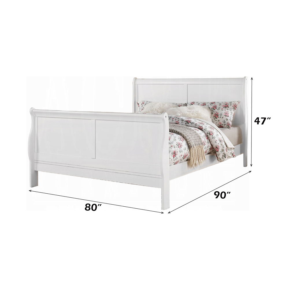 Louis Philippe III - Bed (FB 34"H) - Urban Living Furniture (Los Angeles, CA)