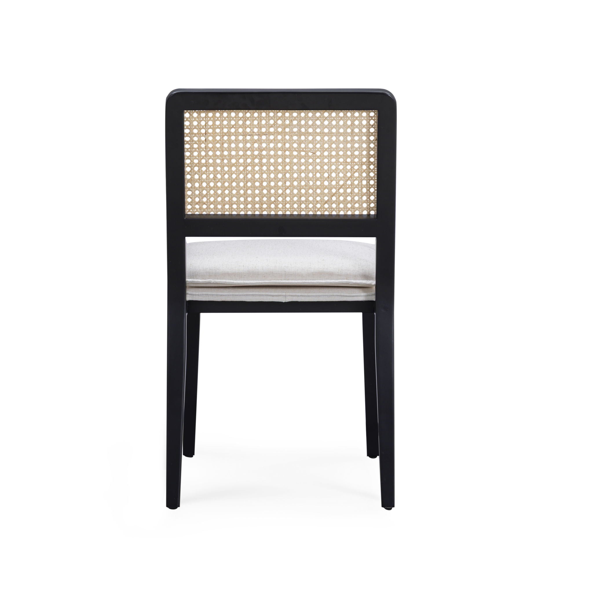 Tassina - Upcycled Performance Linen Dining Chair - Cream - Urban Living Furniture (Los Angeles, CA)