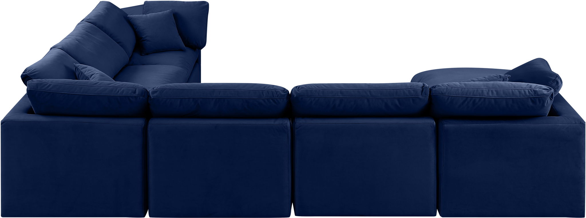 Indulge - Velvet 7 Piece Modular Sectional - Urban Living Furniture (Los Angeles, CA)