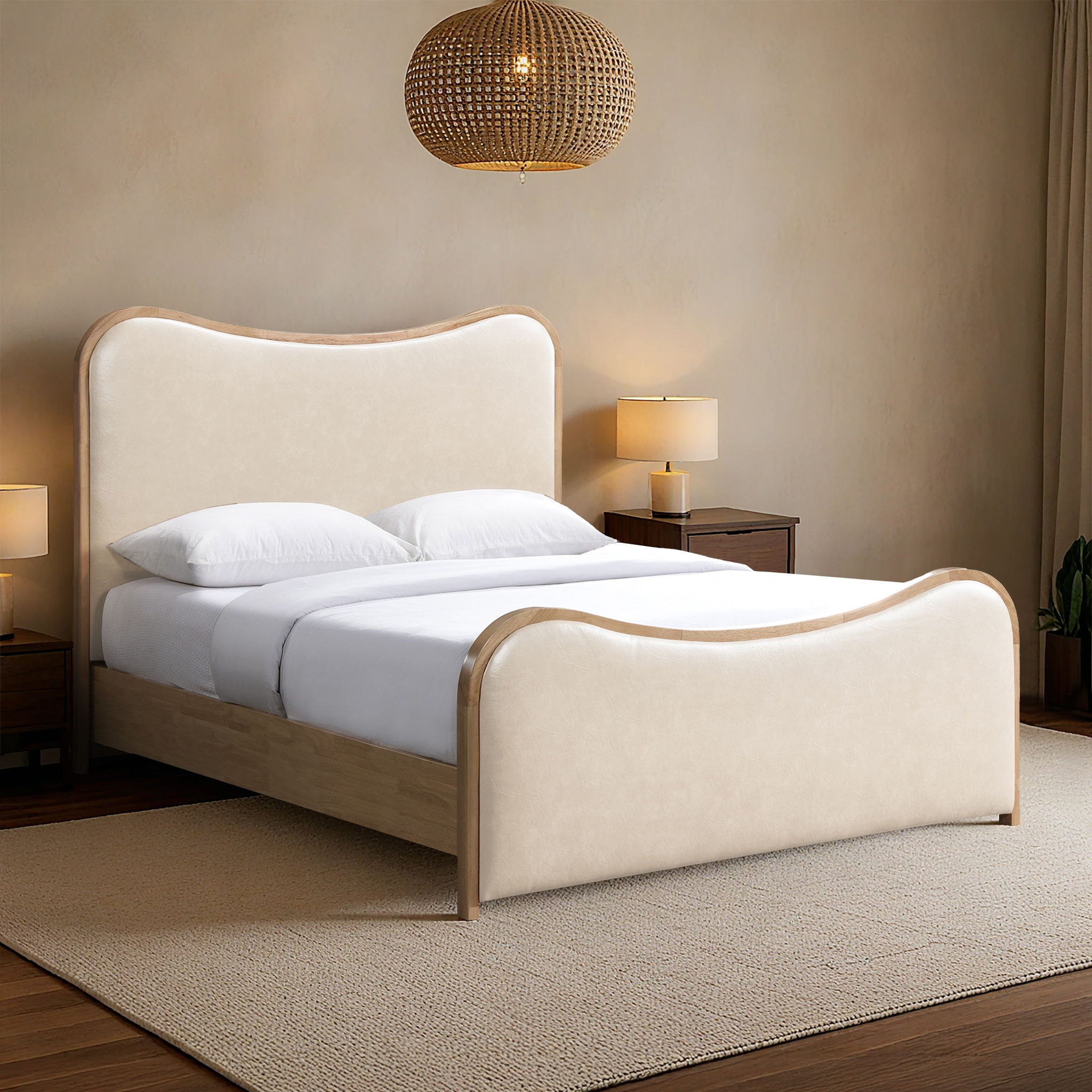 Arvada - Vegan Leather Bed - Urban Living Furniture (Los Angeles, CA)