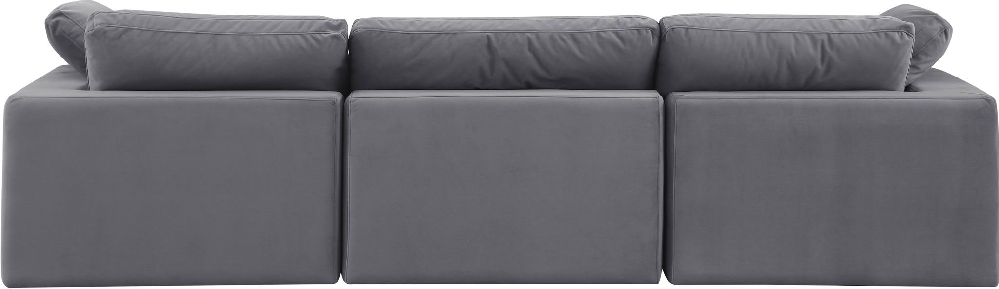 Comfy - Velvet Modular Sofa 3 Seats
