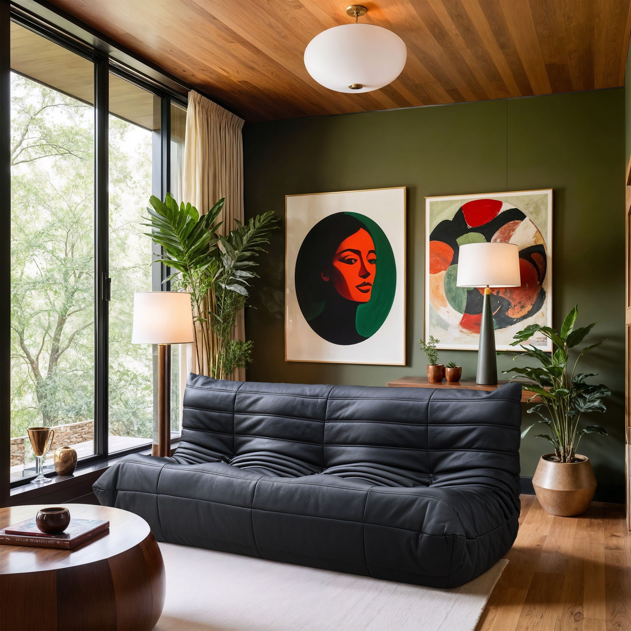 Relax - Vegan Leather 77.75" Upholstered Sofa - Urban Living Furniture (Los Angeles, CA)