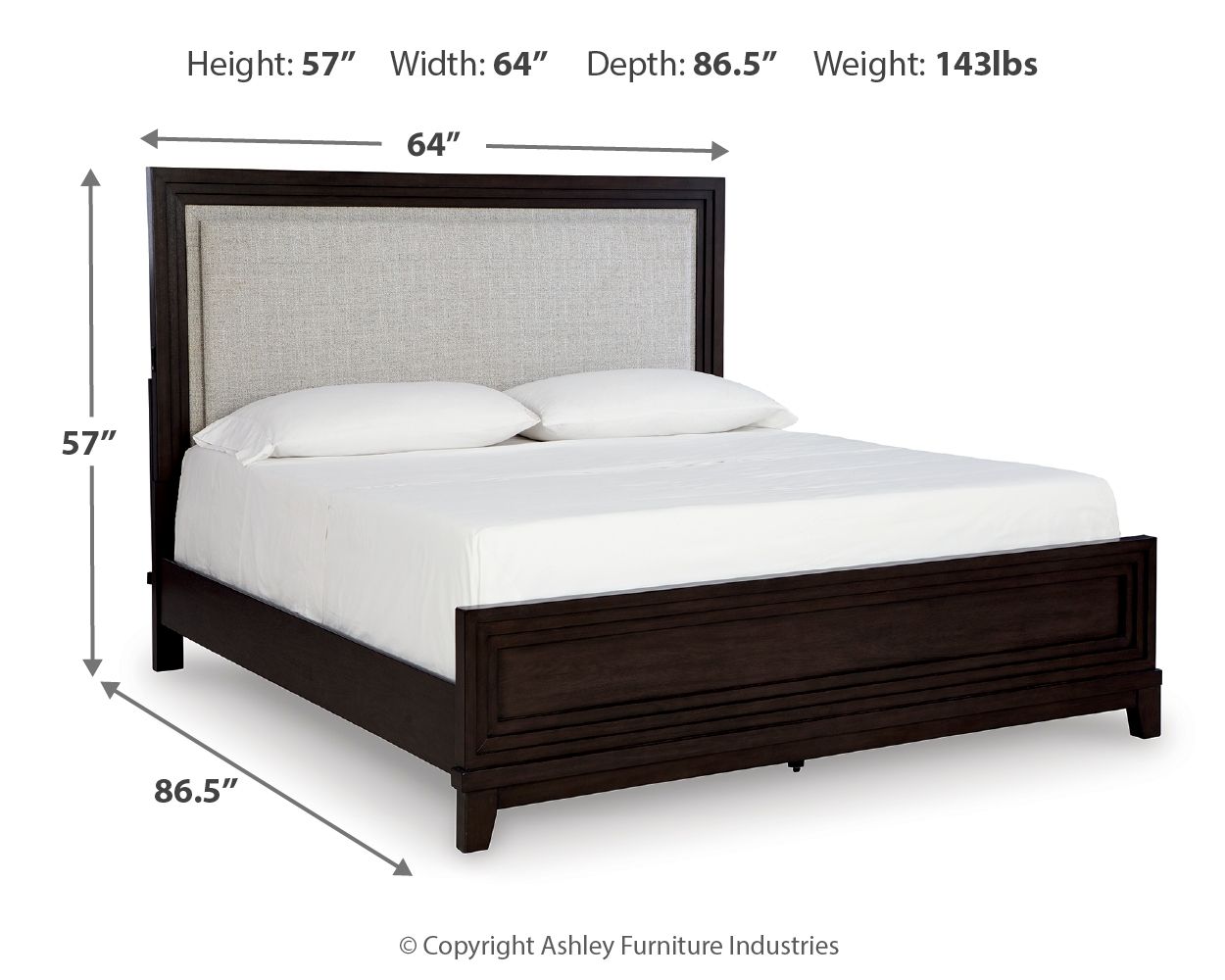 Neymorton - Upholstered Panel Bed - Urban Living Furniture (Los Angeles, CA)