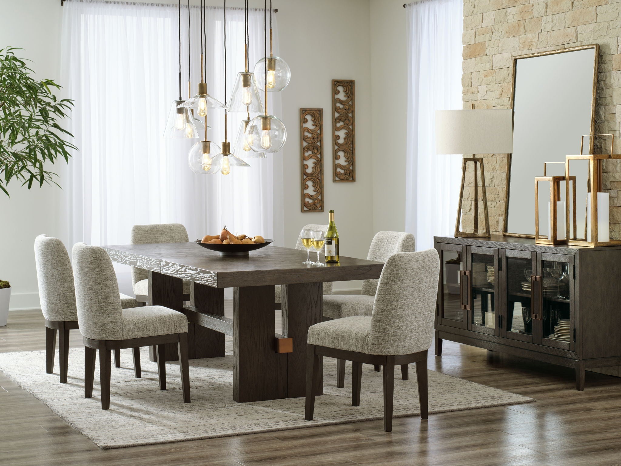 Burkhaus - Dining Room Set - Urban Living Furniture (Los Angeles, CA)