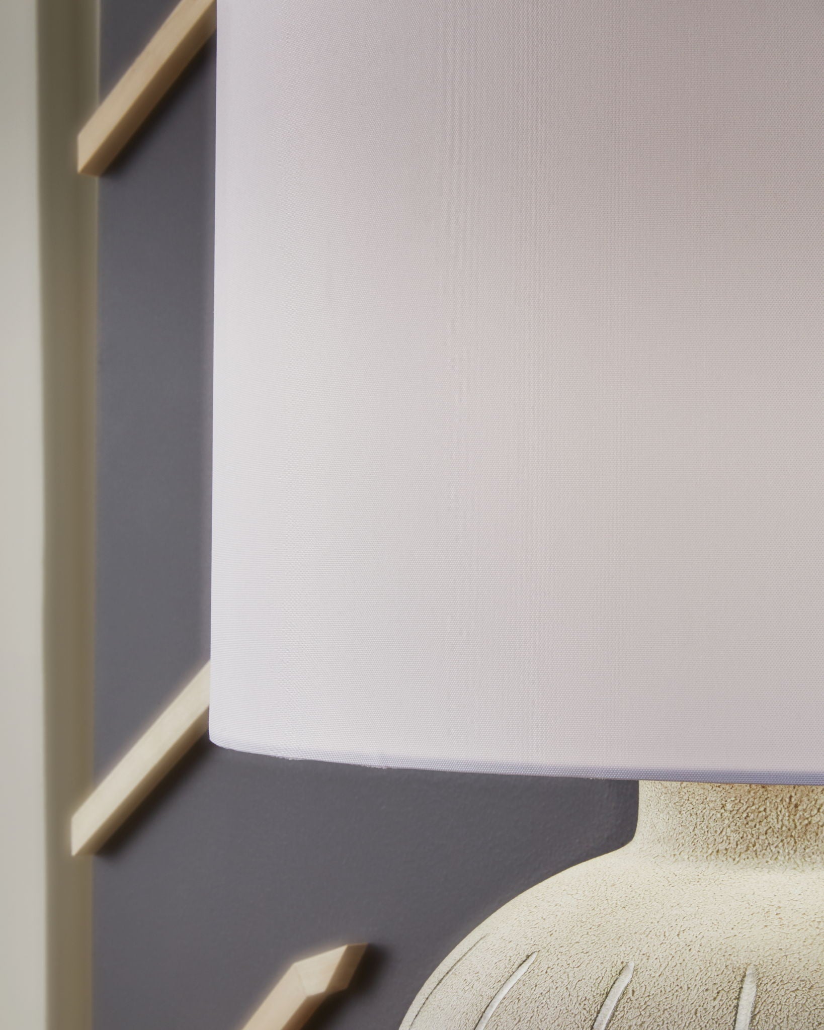 Calbert - Warm Gray - Poly Table Lamp - Urban Living Furniture (Los Angeles, CA)