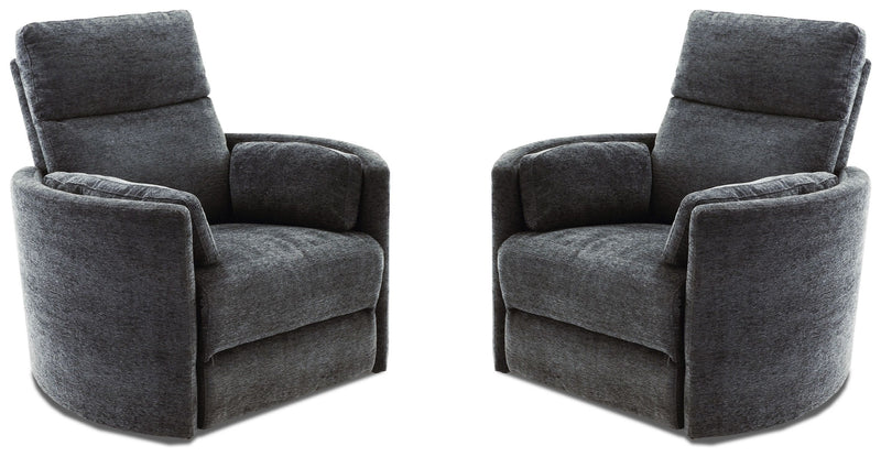 Radius - Power Swivel Glider Recliner (Set of 2)