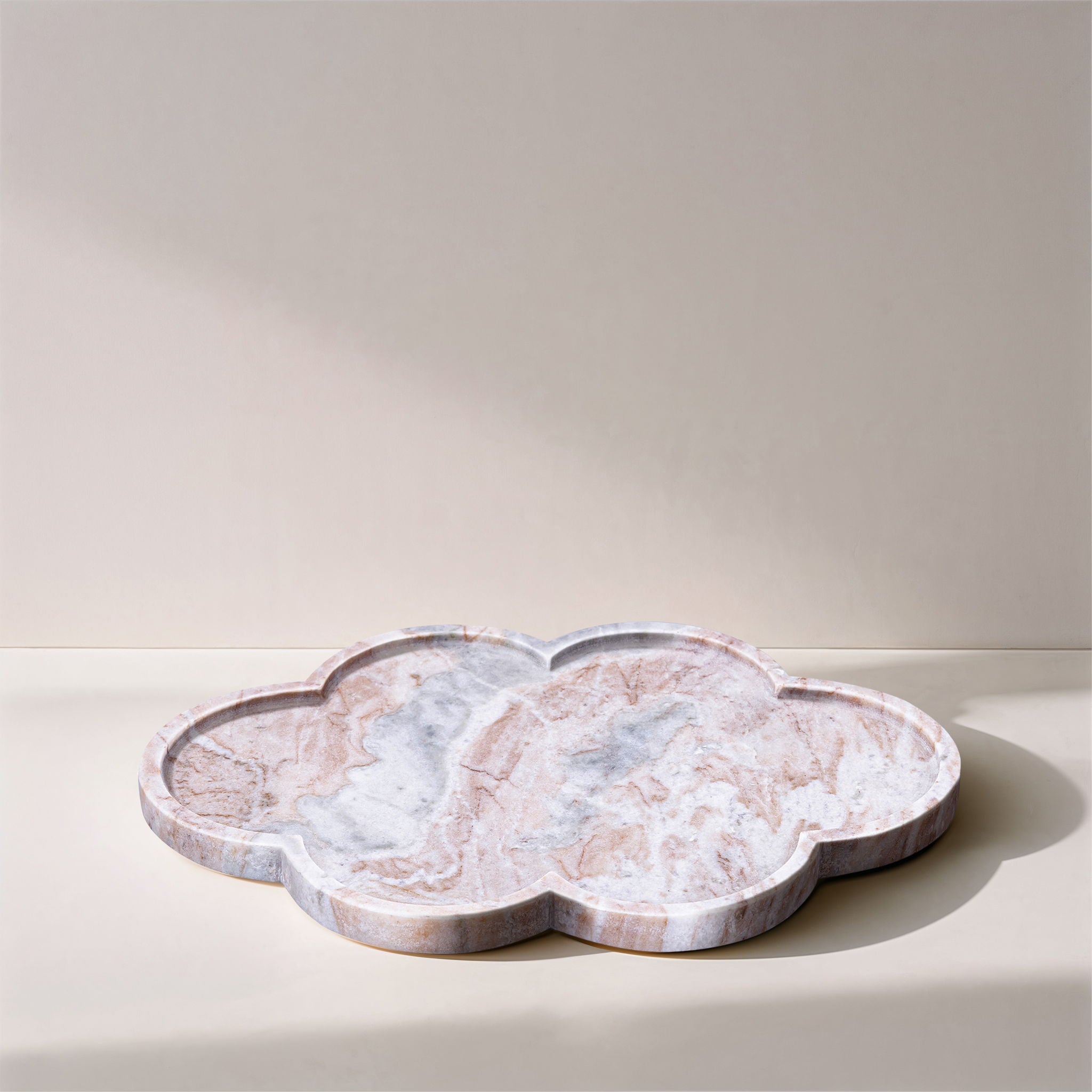 Rimini - Marble Clover Shaped Tray