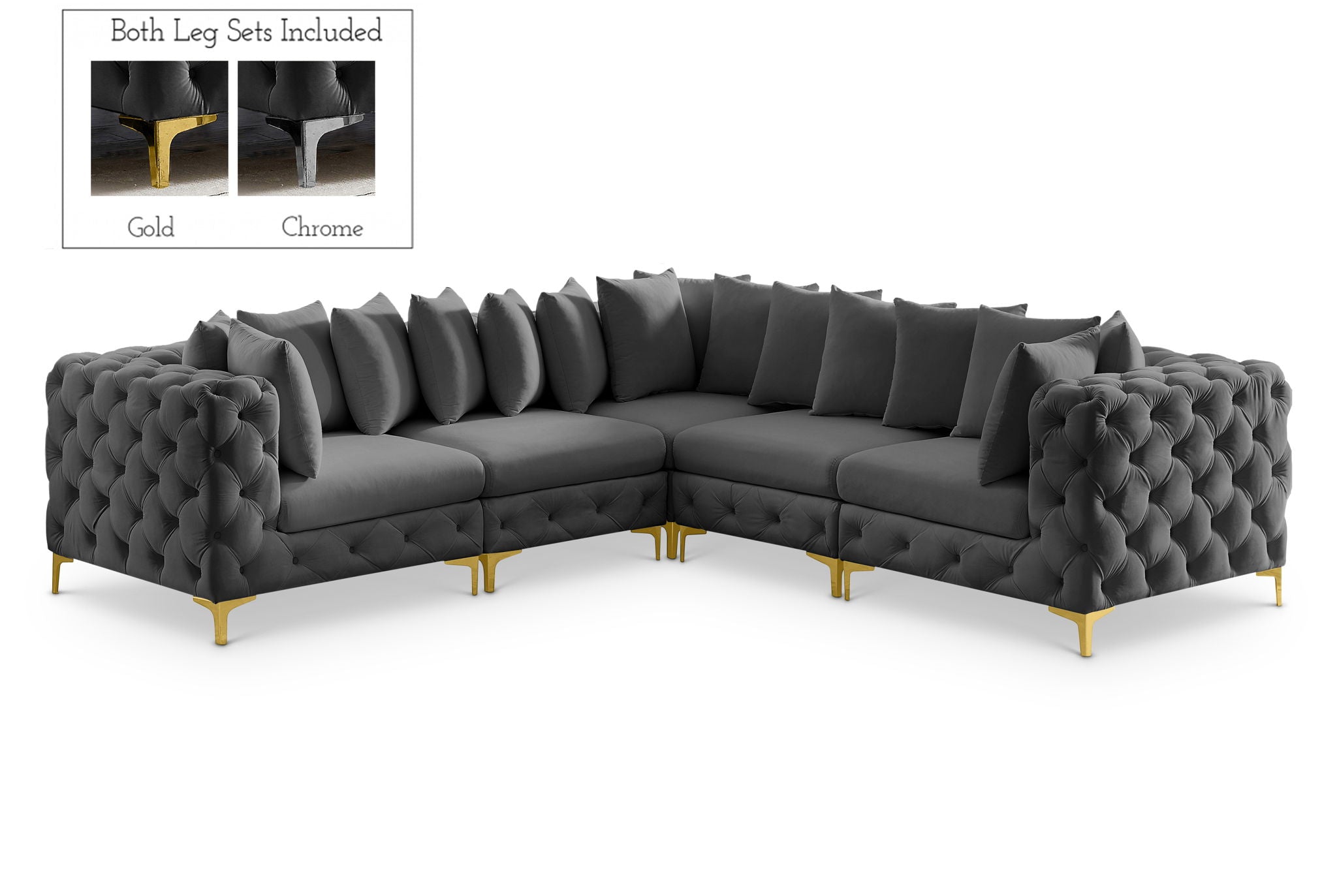Tremblay - 5 Piece Modular Sectional - Urban Living Furniture (Los Angeles, CA)