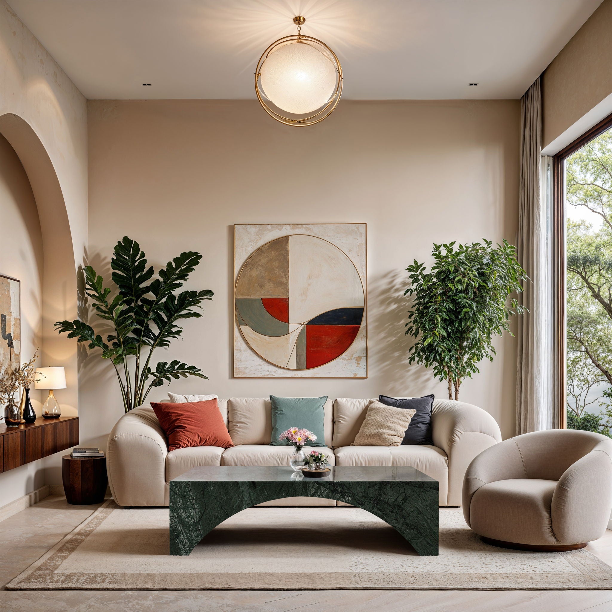 Palermo - Marble Coffee Table - Urban Living Furniture (Los Angeles, CA)