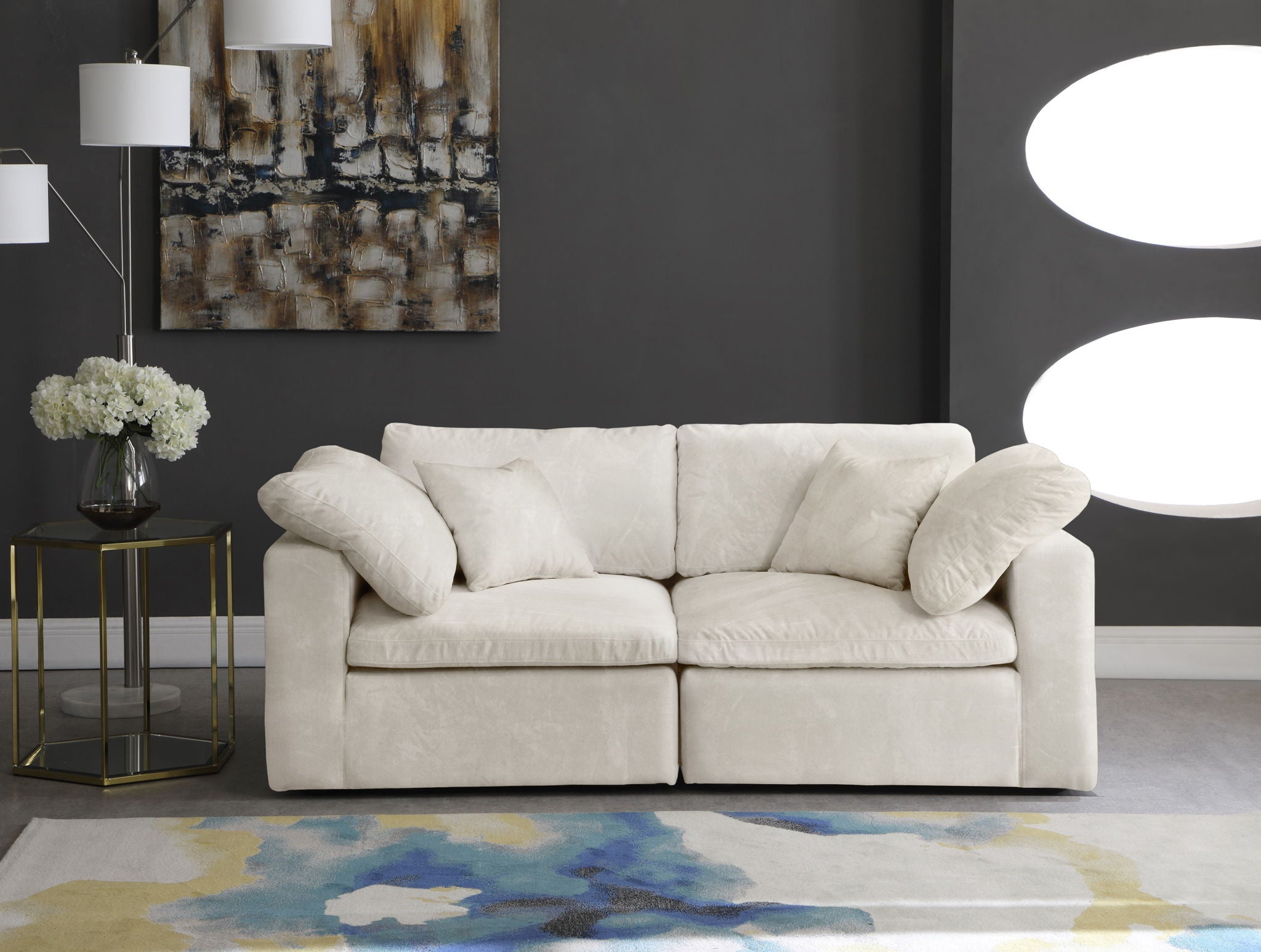 Cozy - Modular 2 Seat Sofa - Urban Living Furniture (Los Angeles, CA)