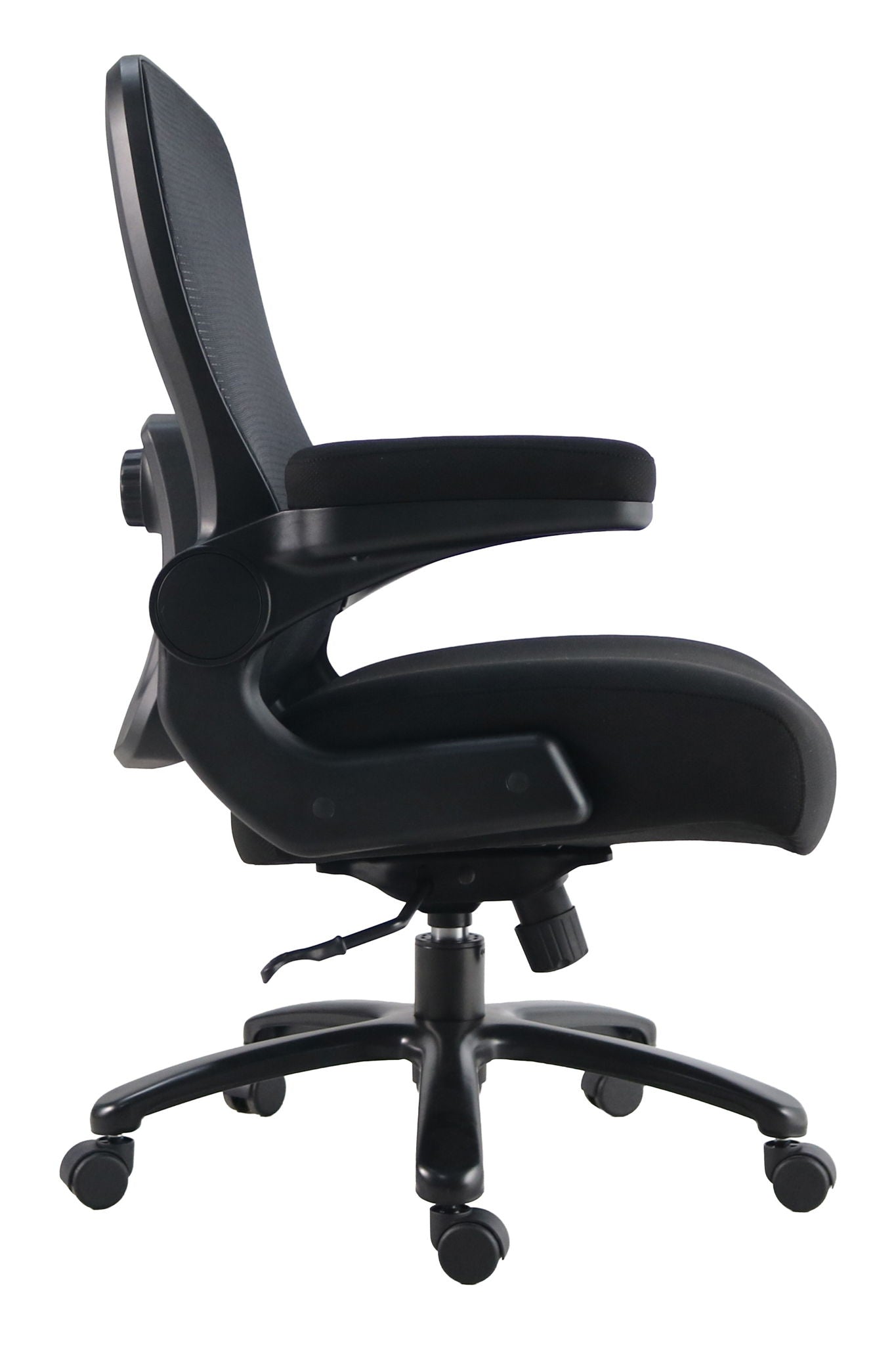Dc - Mesh Desk Chair Big Man 500 Lb Lumbar - Black - Urban Living Furniture (Los Angeles, CA)