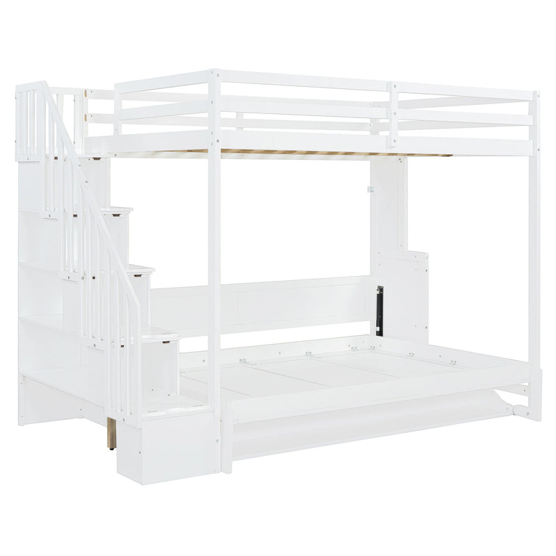 Murphy Bed With Smart Hydraulic System And Desk Design