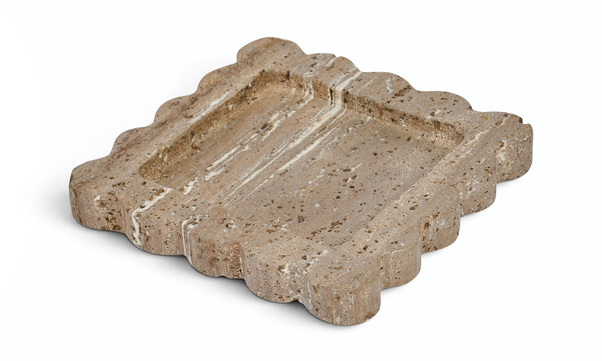 Natalie - Travertine Tray