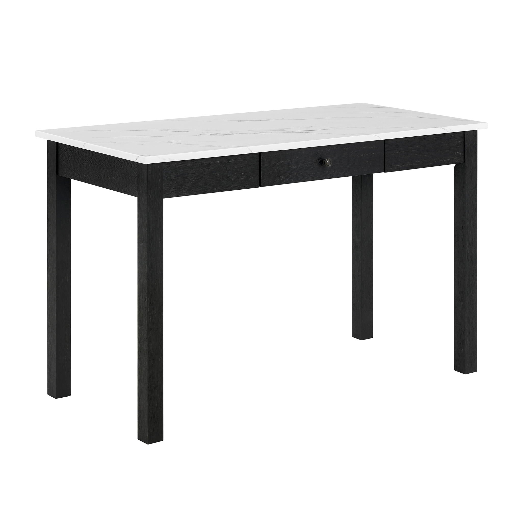 Rylee - Faux Marble Desk - Black / White - Urban Living Furniture (Los Angeles, CA)