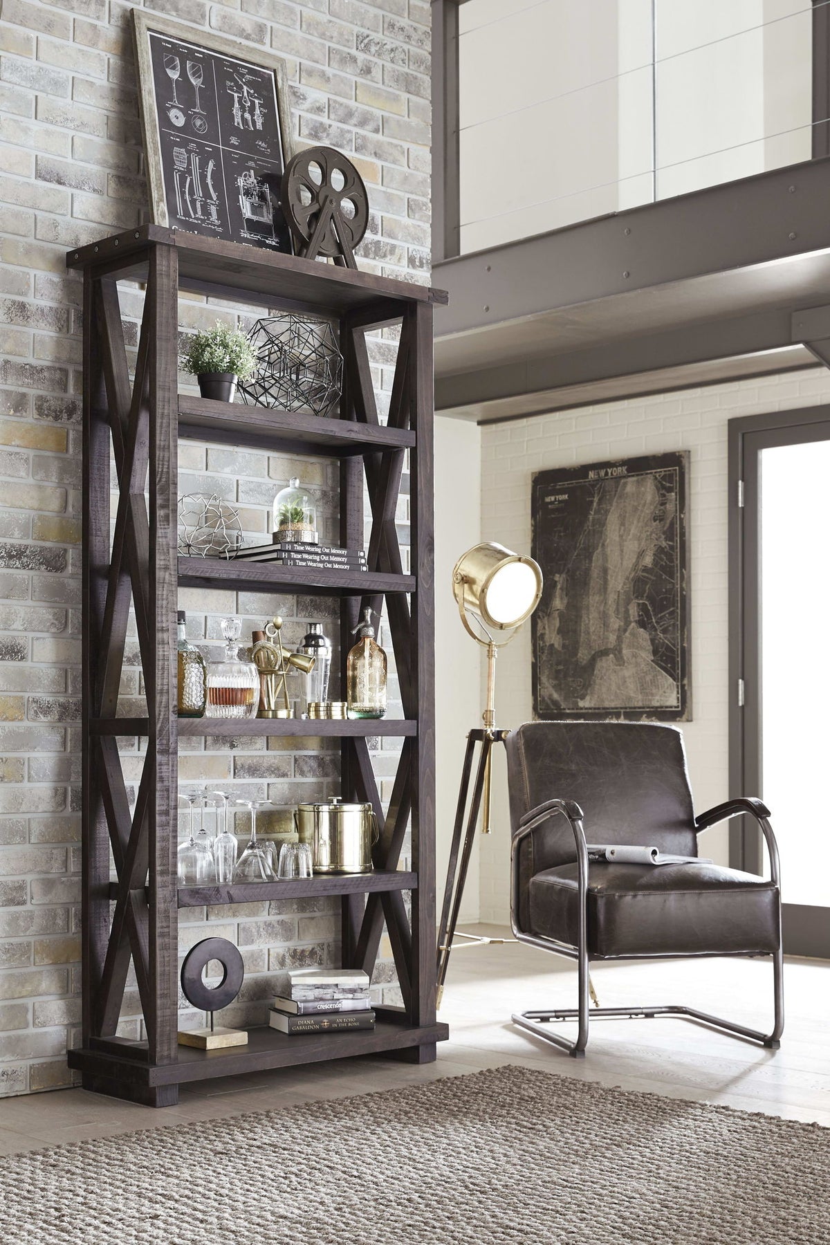 Yosemite - Solid Wood Bookshelf
