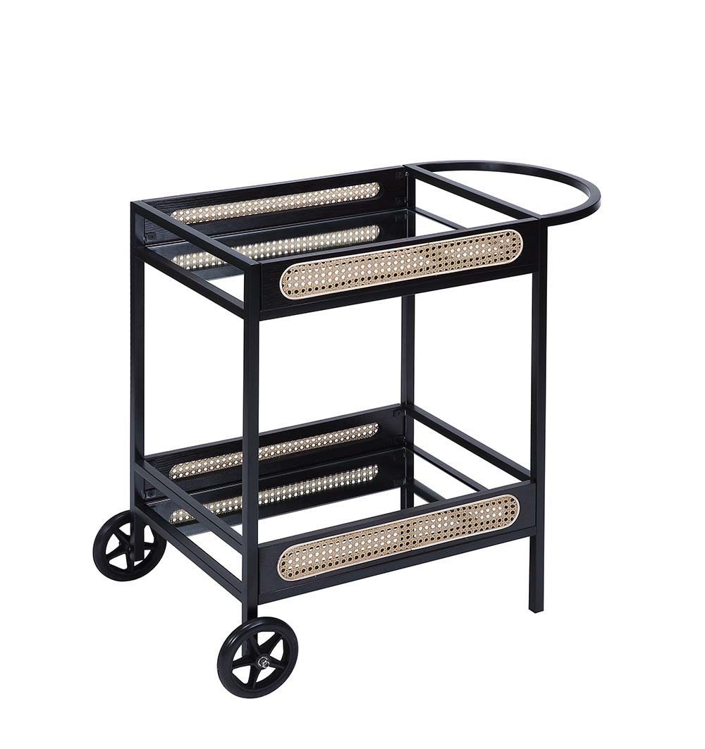 Colson - Serving Cart - Black Finish - Urban Living Furniture (Los Angeles, CA)