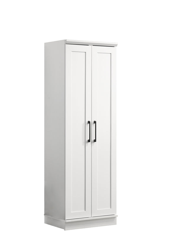 Evelyn - Sleek Storage Cabinet With Framed Panel Design - White - Urban Living Furniture (Los Angeles, CA)