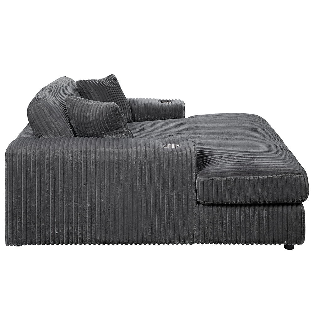 Hilde - Chaise With 2 Pillows - Urban Living Furniture (Los Angeles, CA)