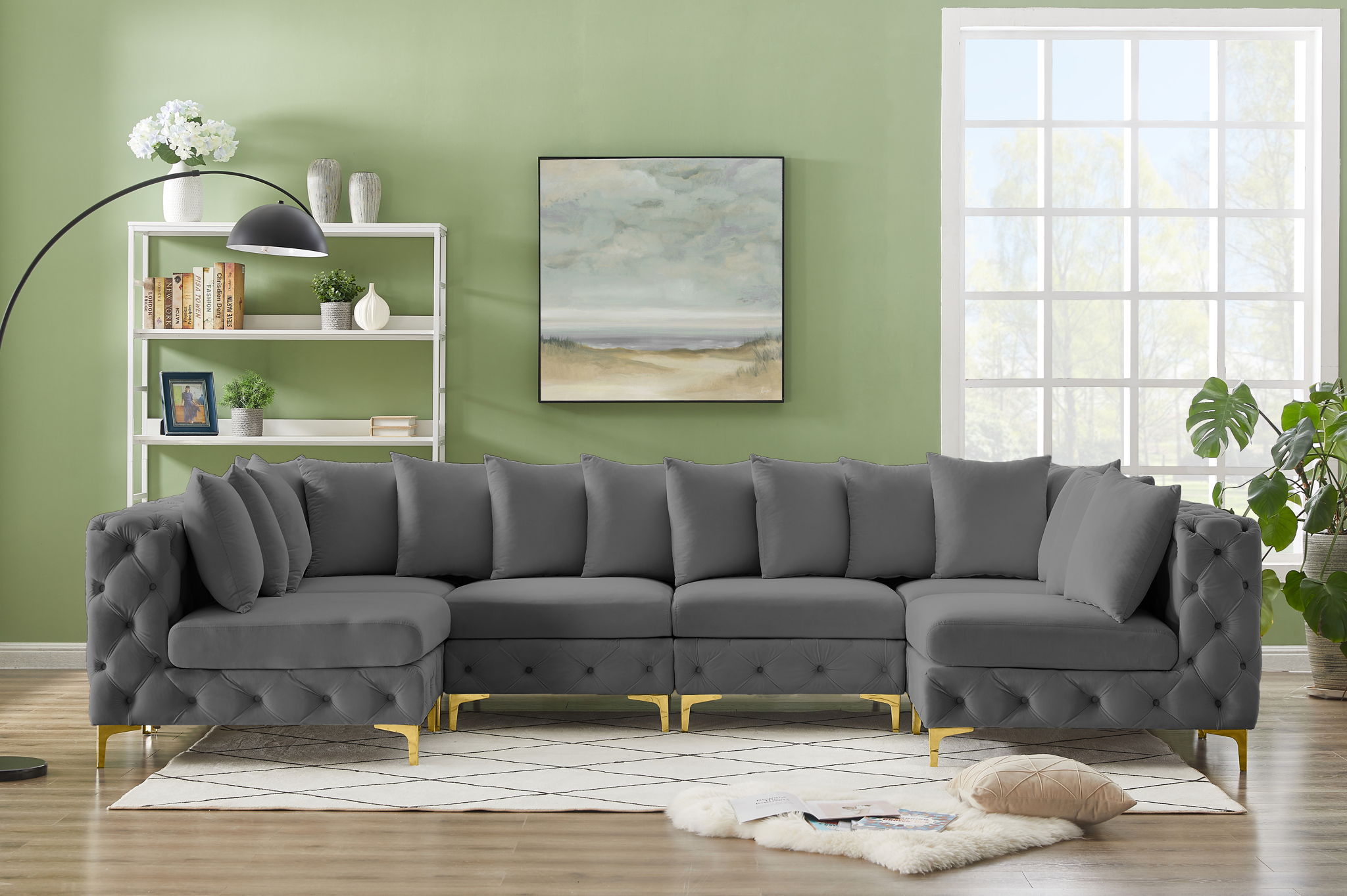 Tremblay - 6 Piece Modular Sectional - Urban Living Furniture (Los Angeles, CA)