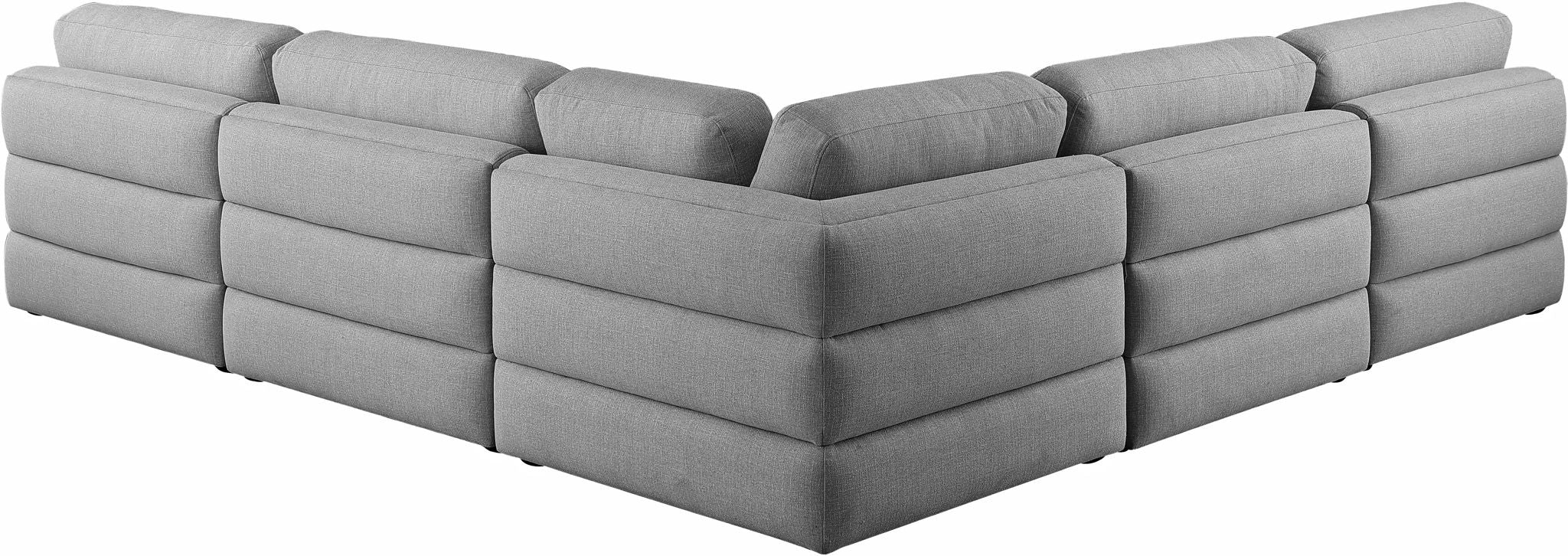 Beckham - 5 Piece Modular Corner Armless Sectional - Urban Living Furniture (Los Angeles, CA)