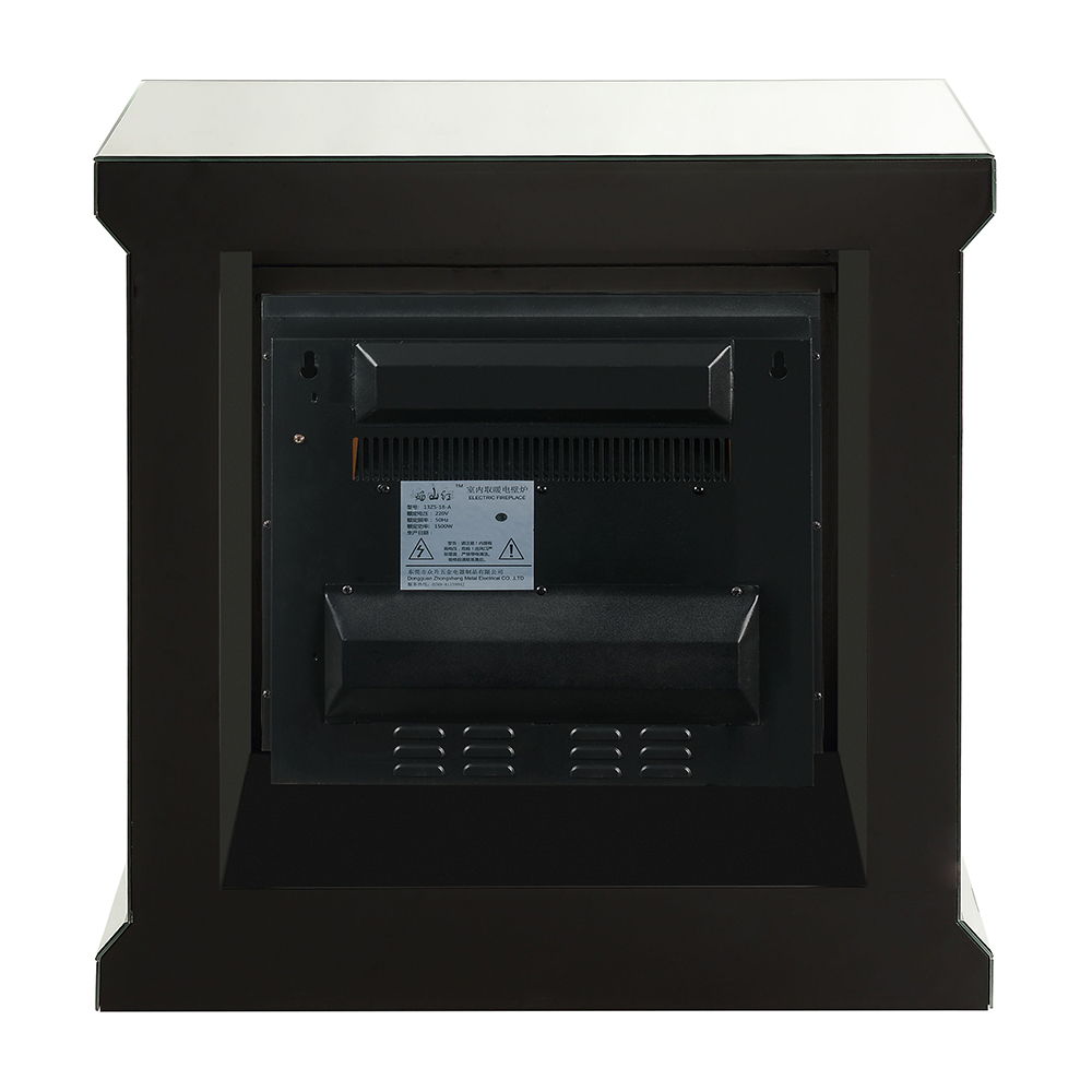 Noralie - 29" Fireplace - Mirrored & Faux Diamonds - Urban Living Furniture (Los Angeles, CA)