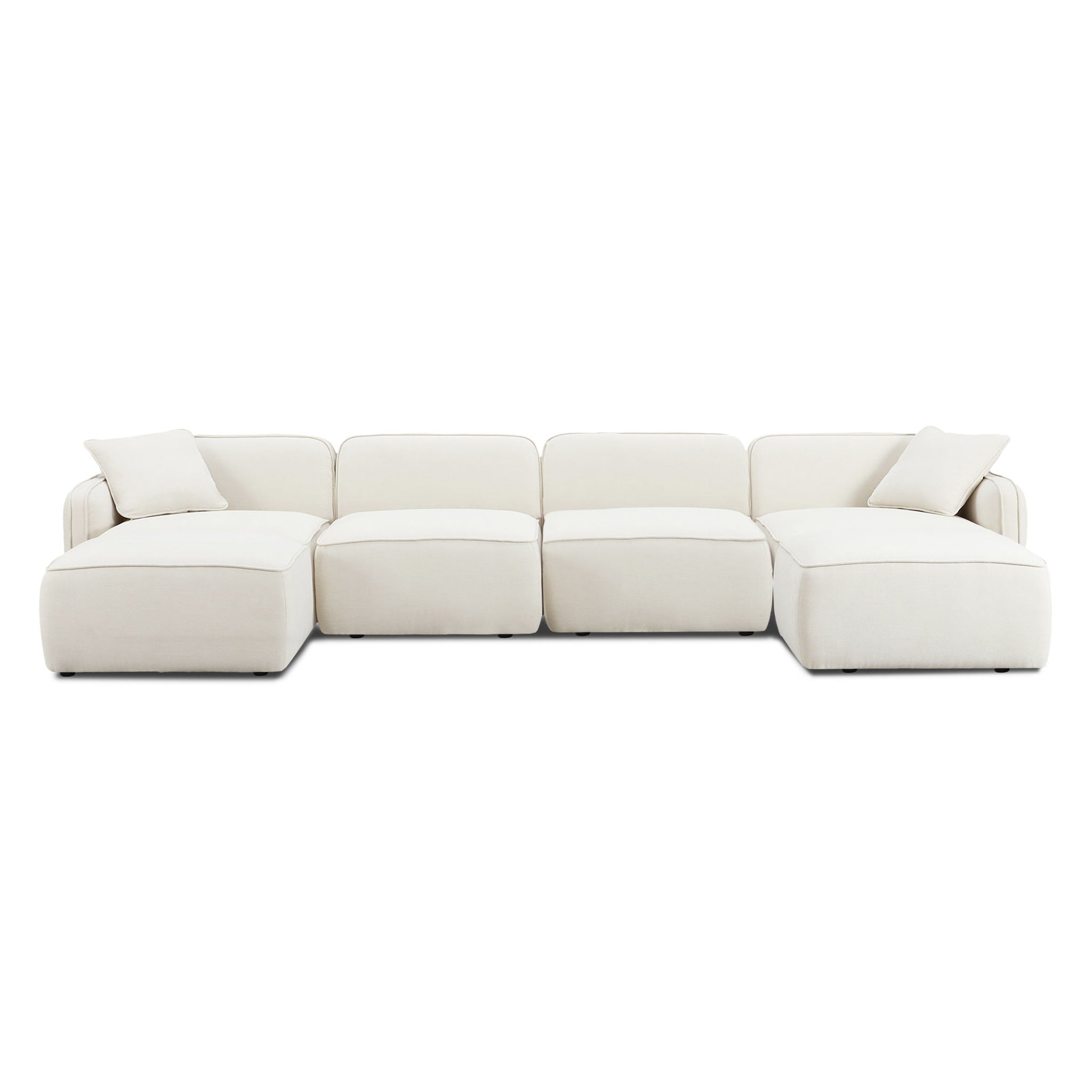 Travie - 6-Piece Modular U-Sectional - Urban Living Furniture (Los Angeles, CA)