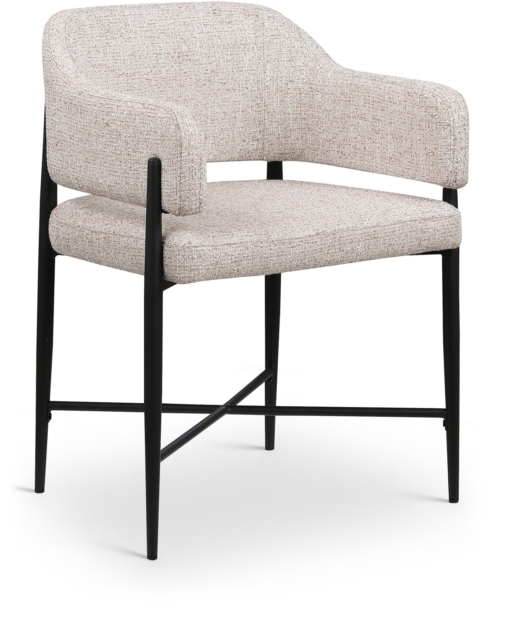 Dame - Fabric Upholstered Dining Chair (Set of 2) - Urban Living Furniture (Los Angeles, CA)