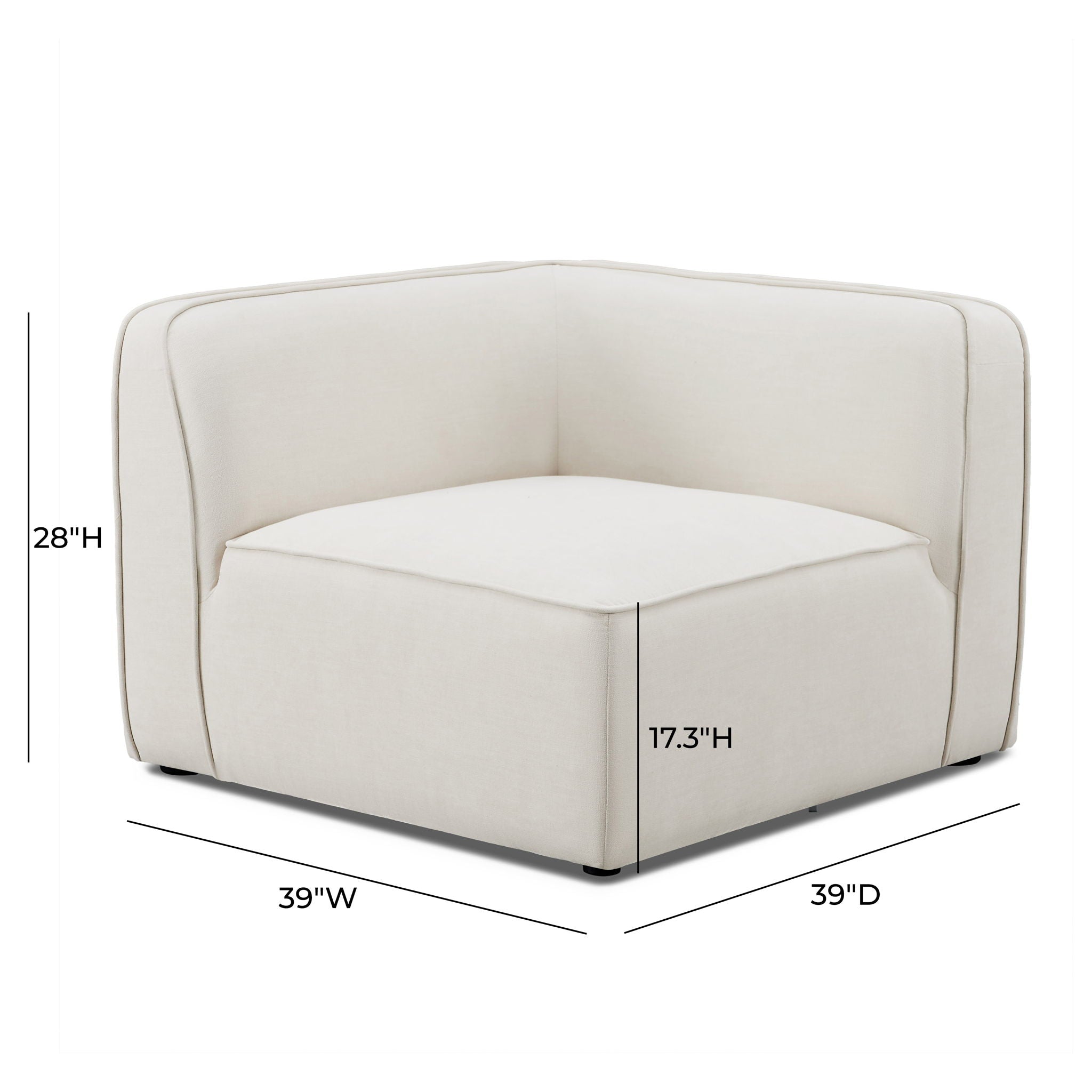 Travie - Corner Chair - Urban Living Furniture (Los Angeles, CA)