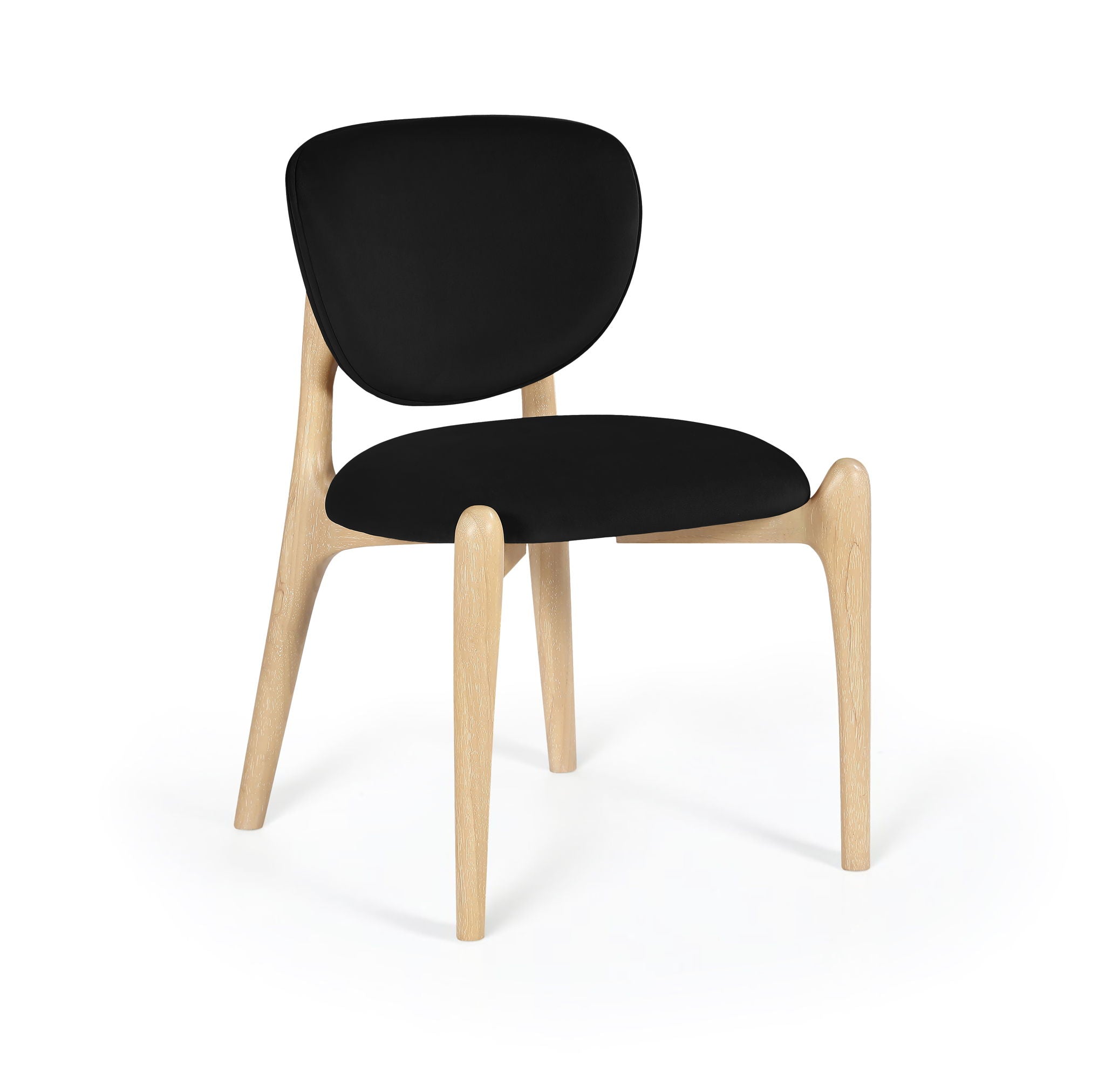 Velora - Upholstered Dining Chair (Set of 2) - Natural Base - Urban Living Furniture (Los Angeles, CA)