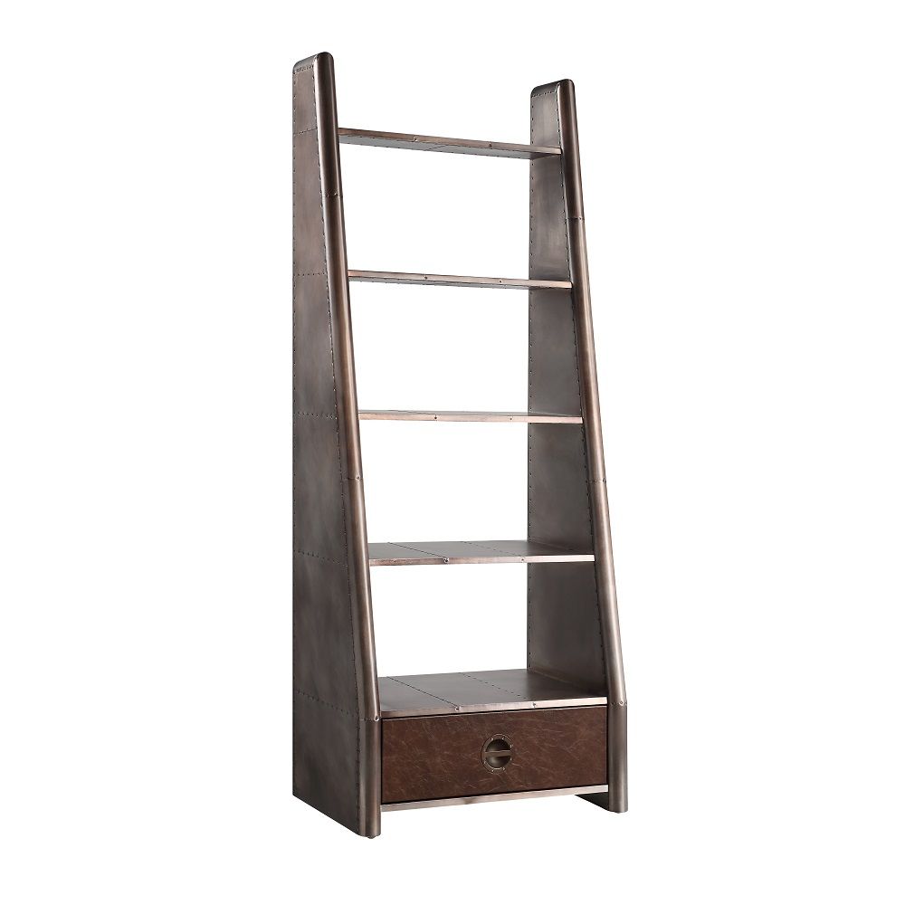 Brancaster - Bookcase - Aluminum - Urban Living Furniture (Los Angeles, CA)