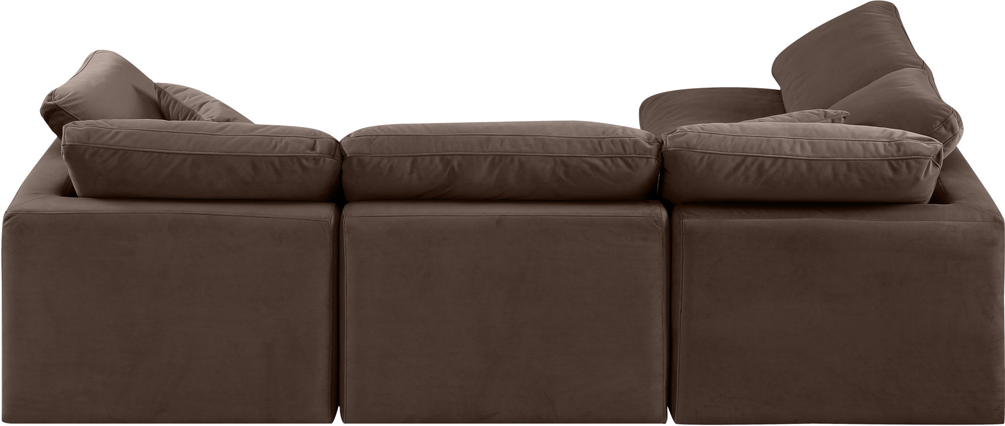 Indulge - Velvet 4 Piece Modular Sectional - Urban Living Furniture (Los Angeles, CA)