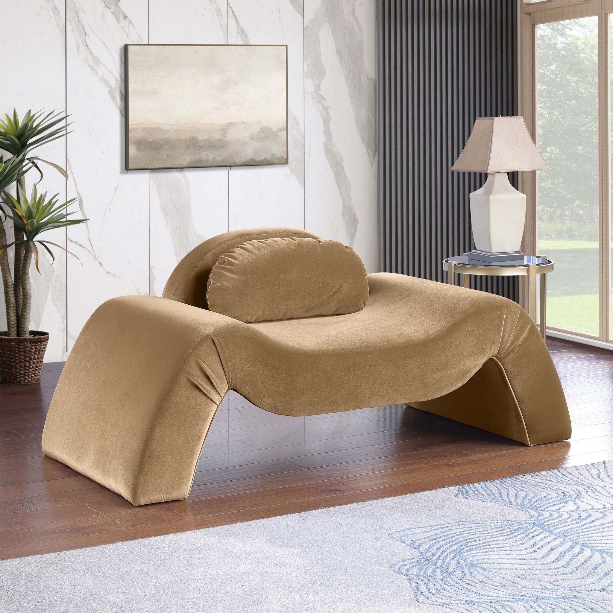 Austin - Velvet Chair - Urban Living Furniture (Los Angeles, CA)