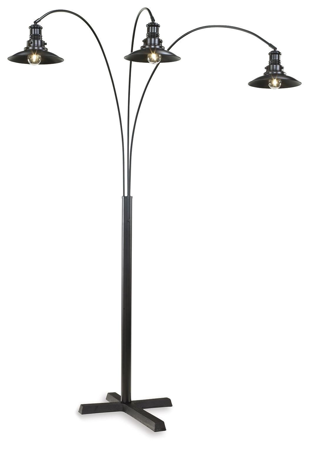 Sheriel - Black - Metal Arc Lamp - Urban Living Furniture (Los Angeles, CA)