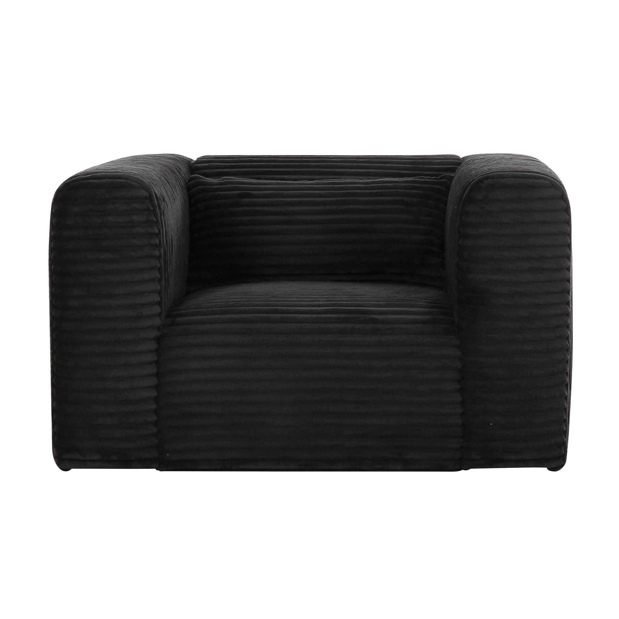 Tarra - Fluffy Oversized Corduroy Armchair