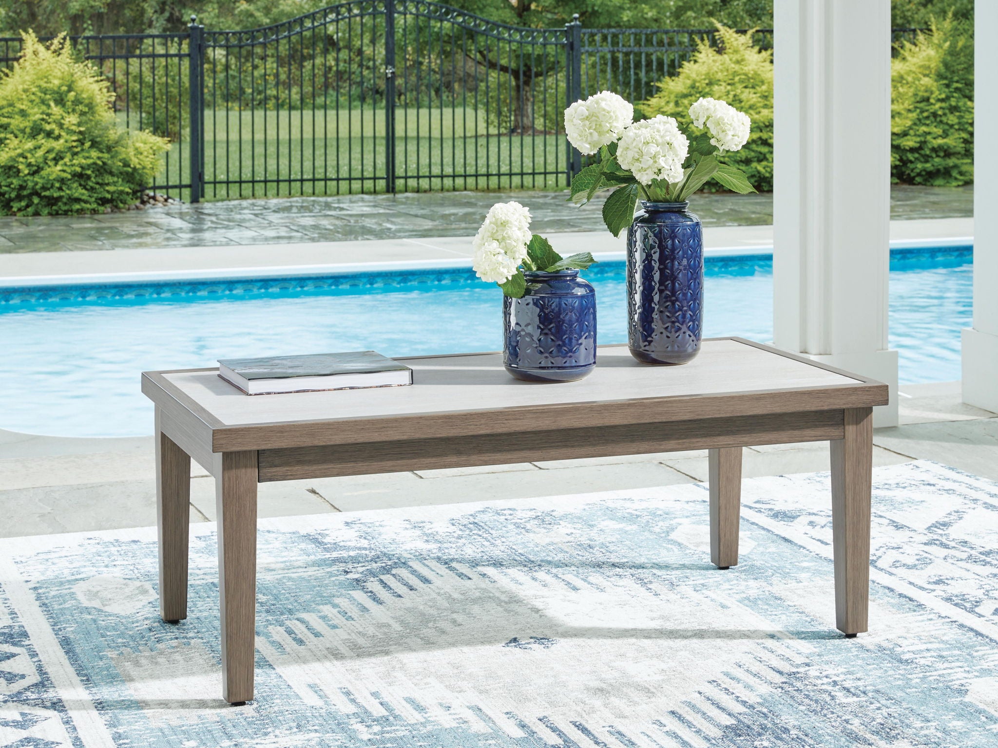 Rainier Ranch - Rectangular Cocktail Table - Brown / Beige - Urban Living Furniture (Los Angeles, CA)