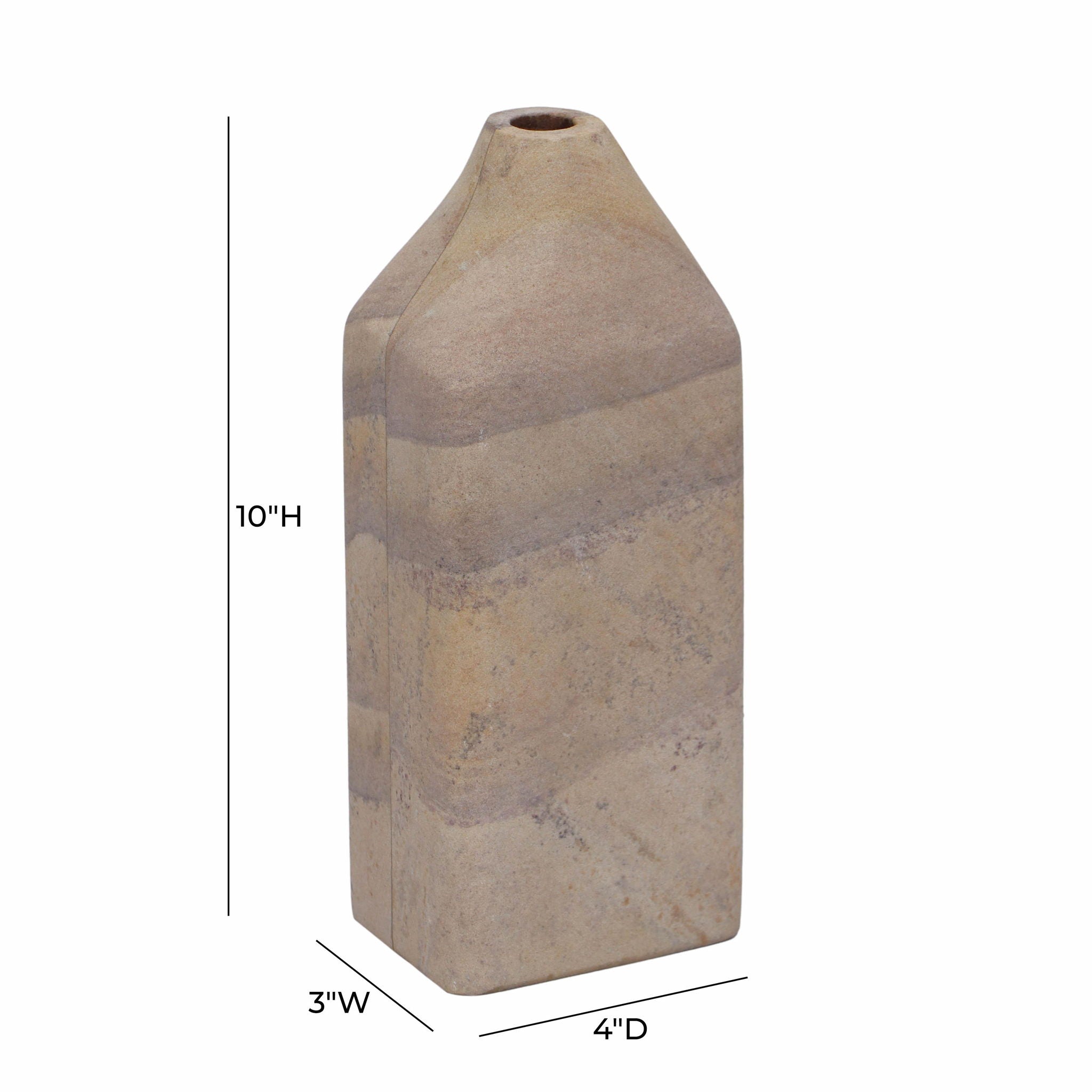 Saava - Straight Vase - Sandstone - Urban Living Furniture (Los Angeles, CA)