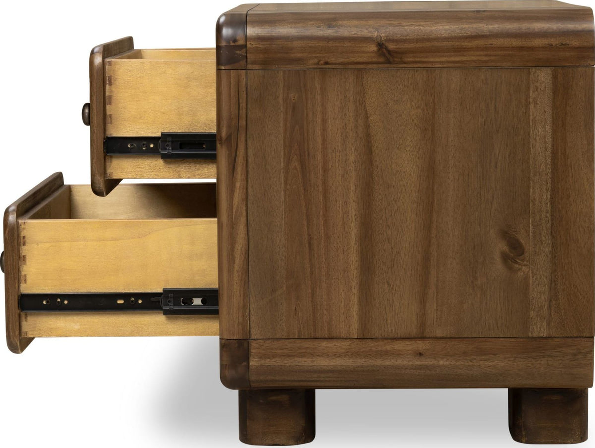 Boka - Acacia Wood Nightstand