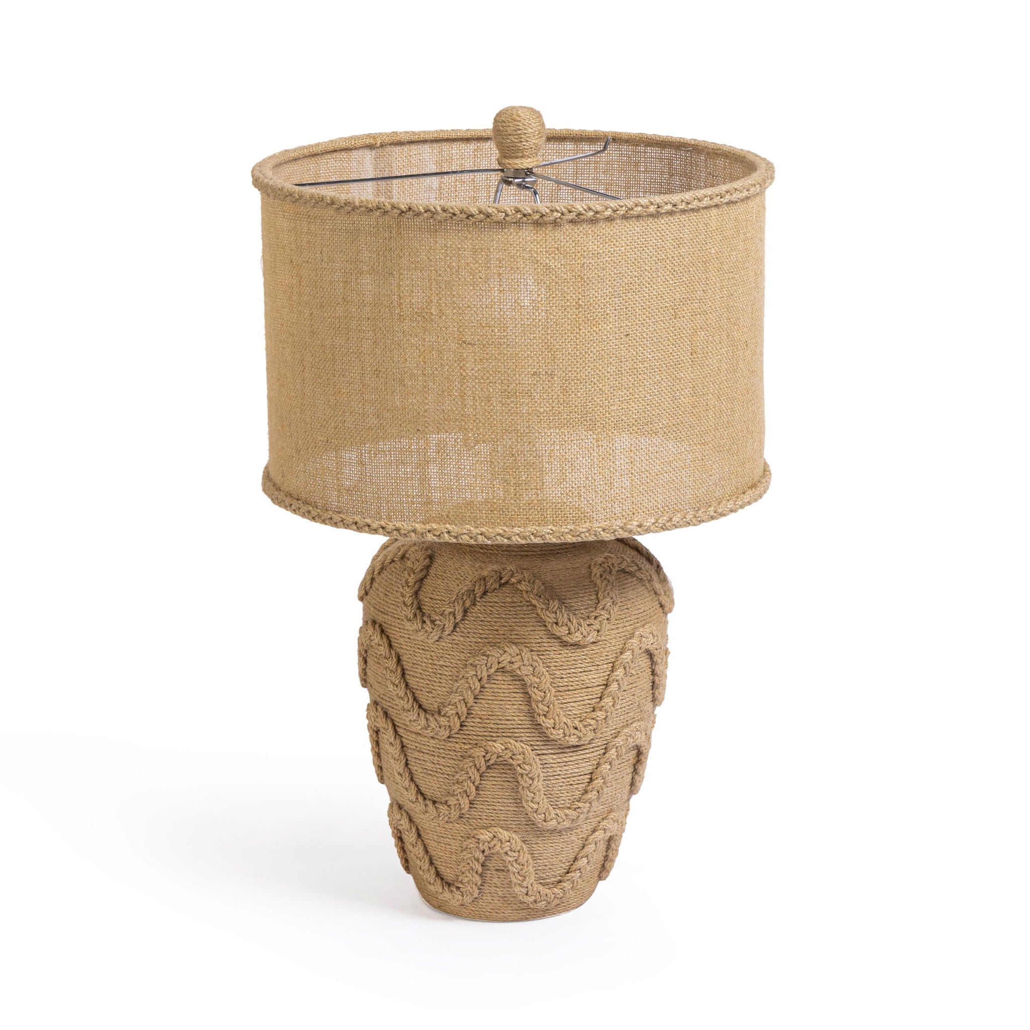 Baha - Bamboo Jute Table Lamp - Natural - Urban Living Furniture (Los Angeles, CA)
