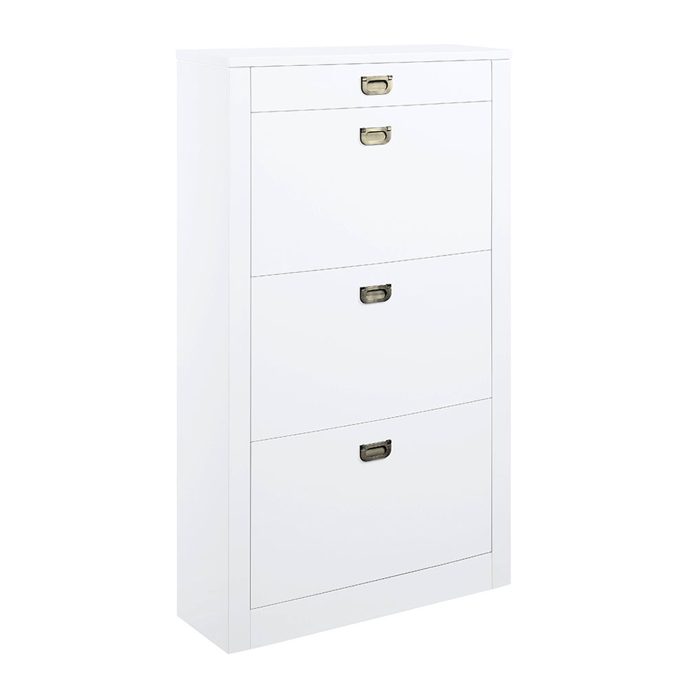 Pagan - Shoe Cabinet - White High Gloss - Urban Living Furniture (Los Angeles, CA)