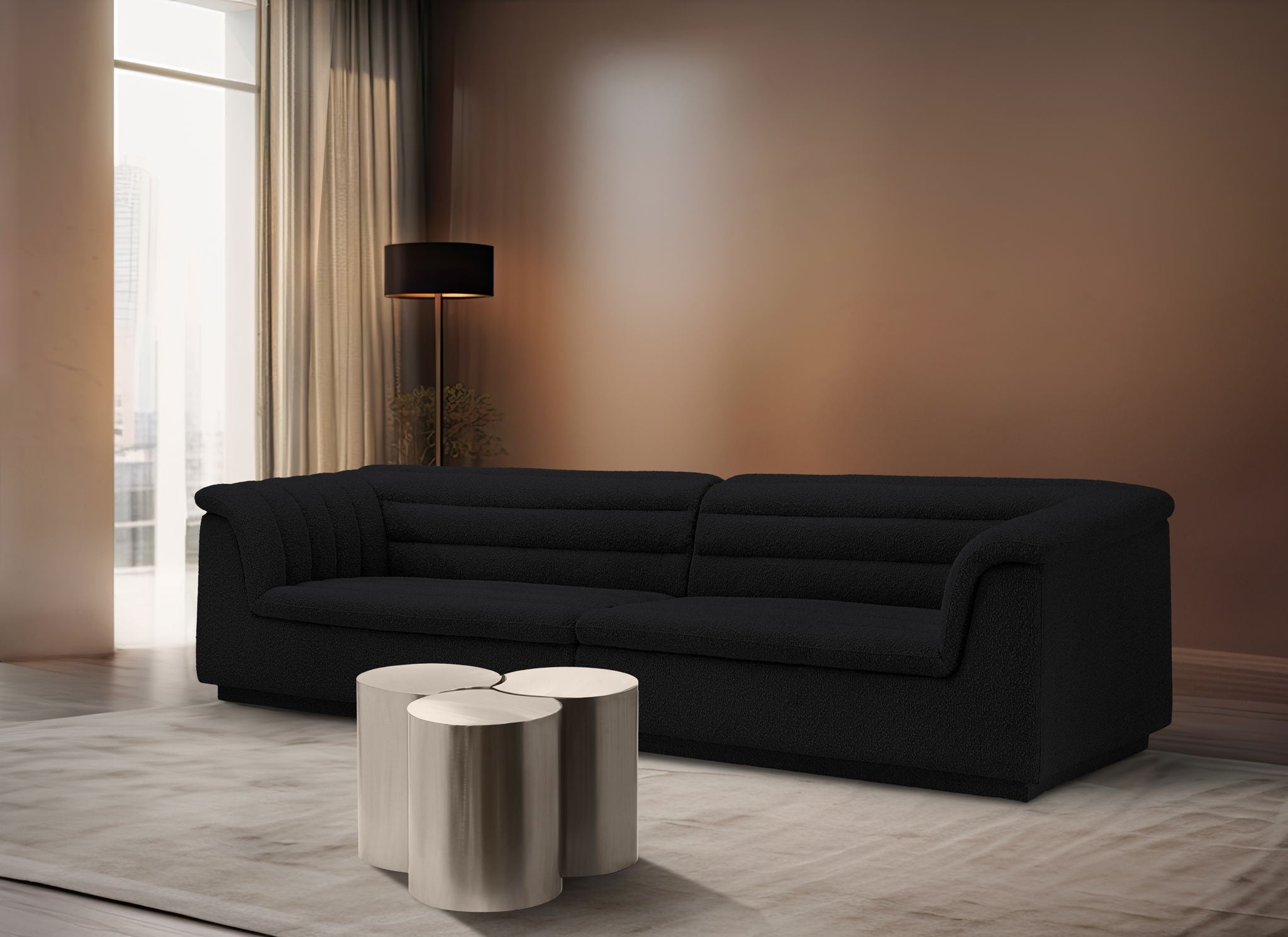 Dimple - 3 Piece Modular Coffee Table - Urban Living Furniture (Los Angeles, CA)