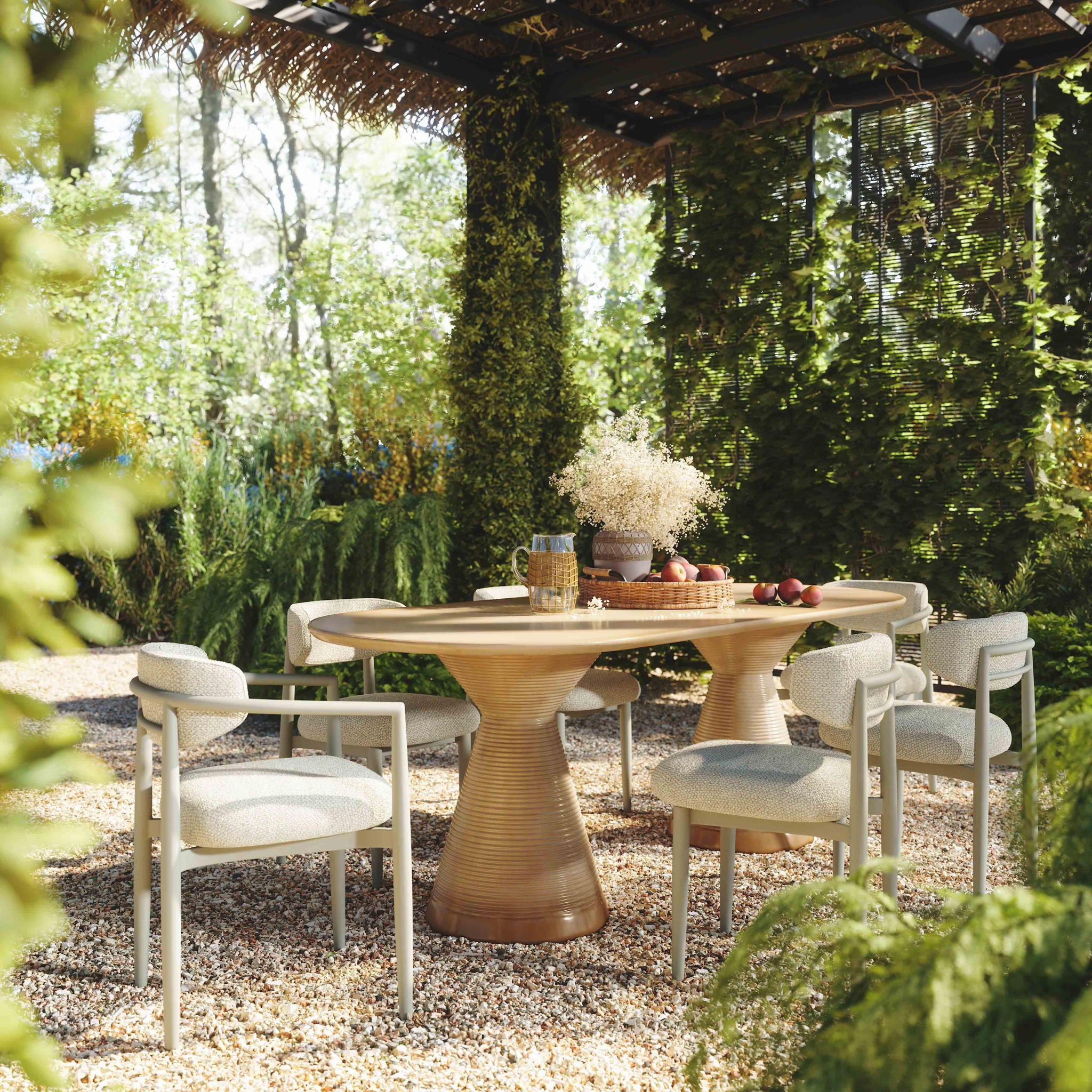 Annika - Outdoor Dining Side Chair - Urban Living Furniture (Los Angeles, CA)