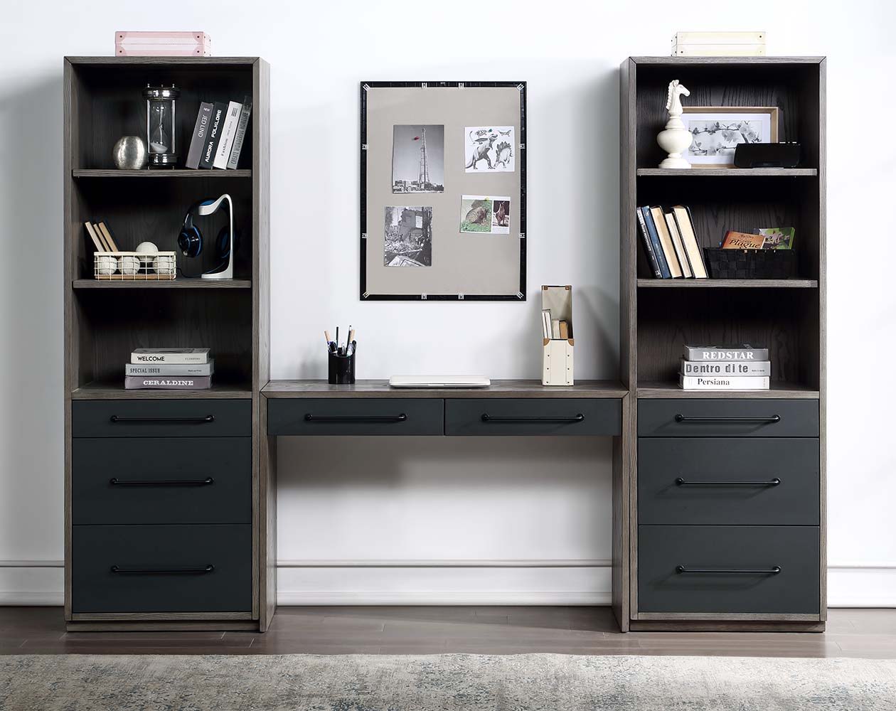 Estevon - Bookshelf - Gray Oak Finish - Urban Living Furniture (Los Angeles, CA)