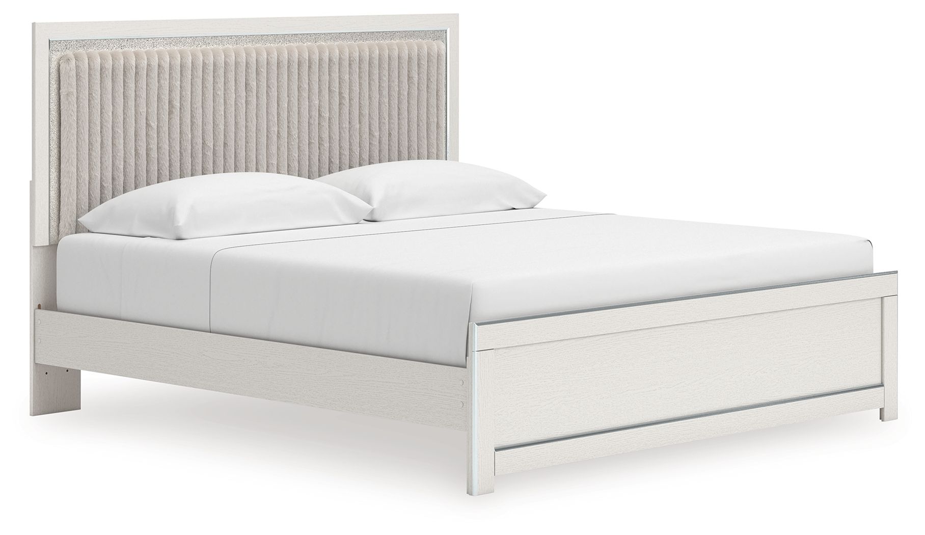 Zuraleus - Upholstered Panel Platform Bed With Roll Slats - Urban Living Furniture (Los Angeles, CA)