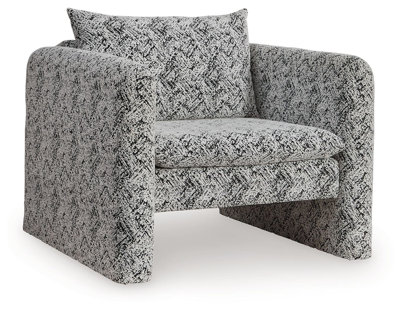 Kenbell - Black / White - Accent Chair - Urban Living Furniture (Los Angeles, CA)