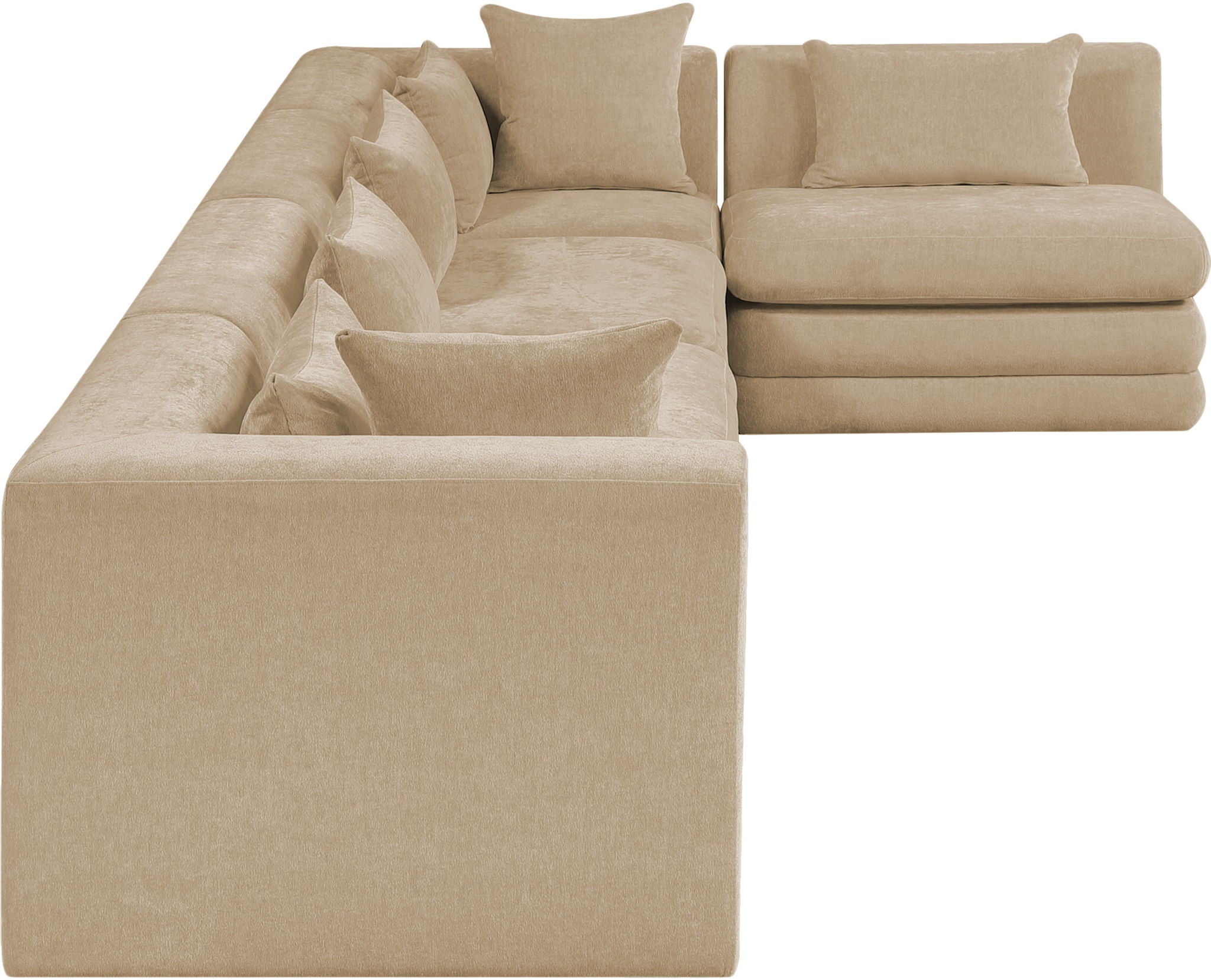 Stellar - 5 Piece Upholstered Modular Sectional - Urban Living Furniture (Los Angeles, CA)