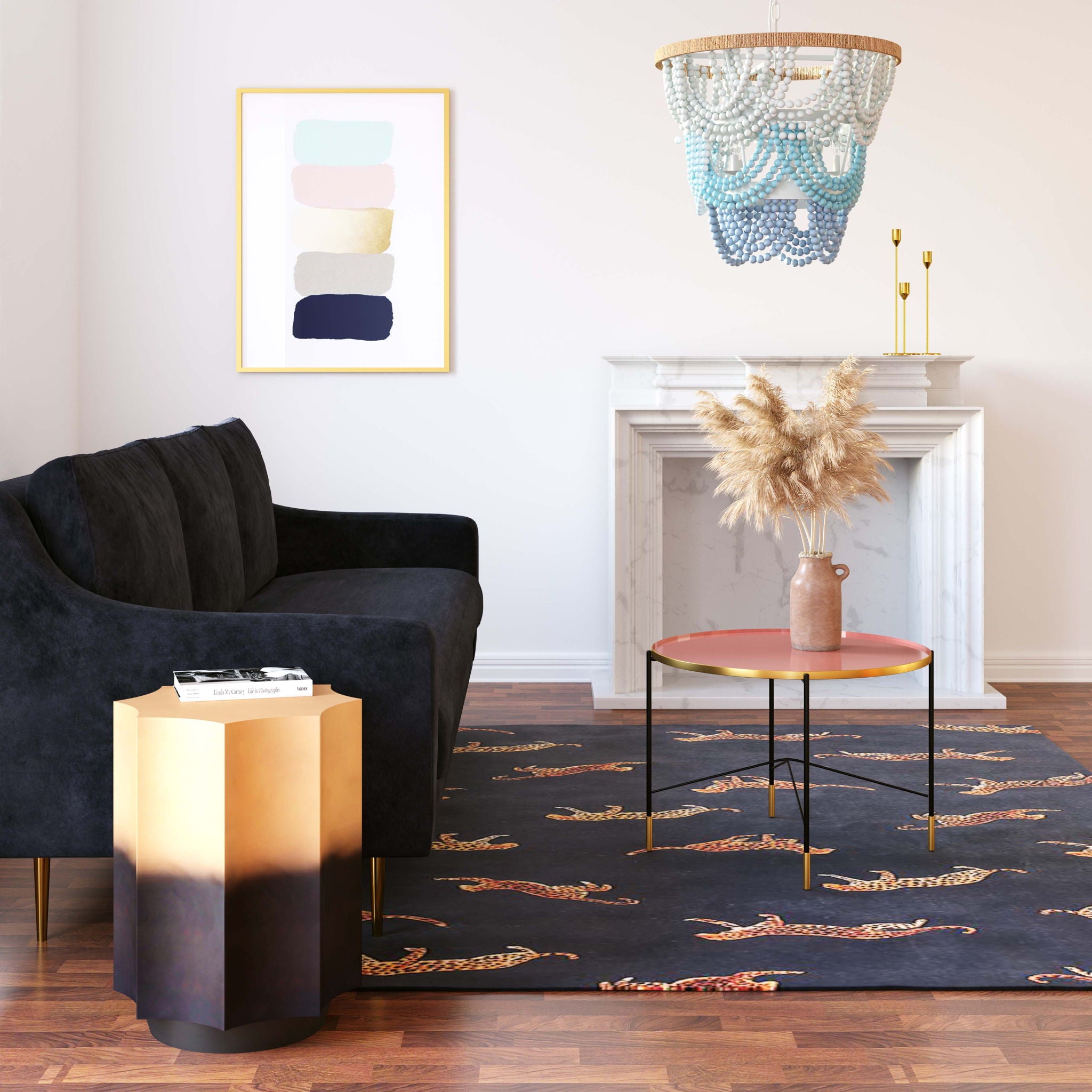 Jade - Bead Chandelier - Urban Living Furniture (Los Angeles, CA)
