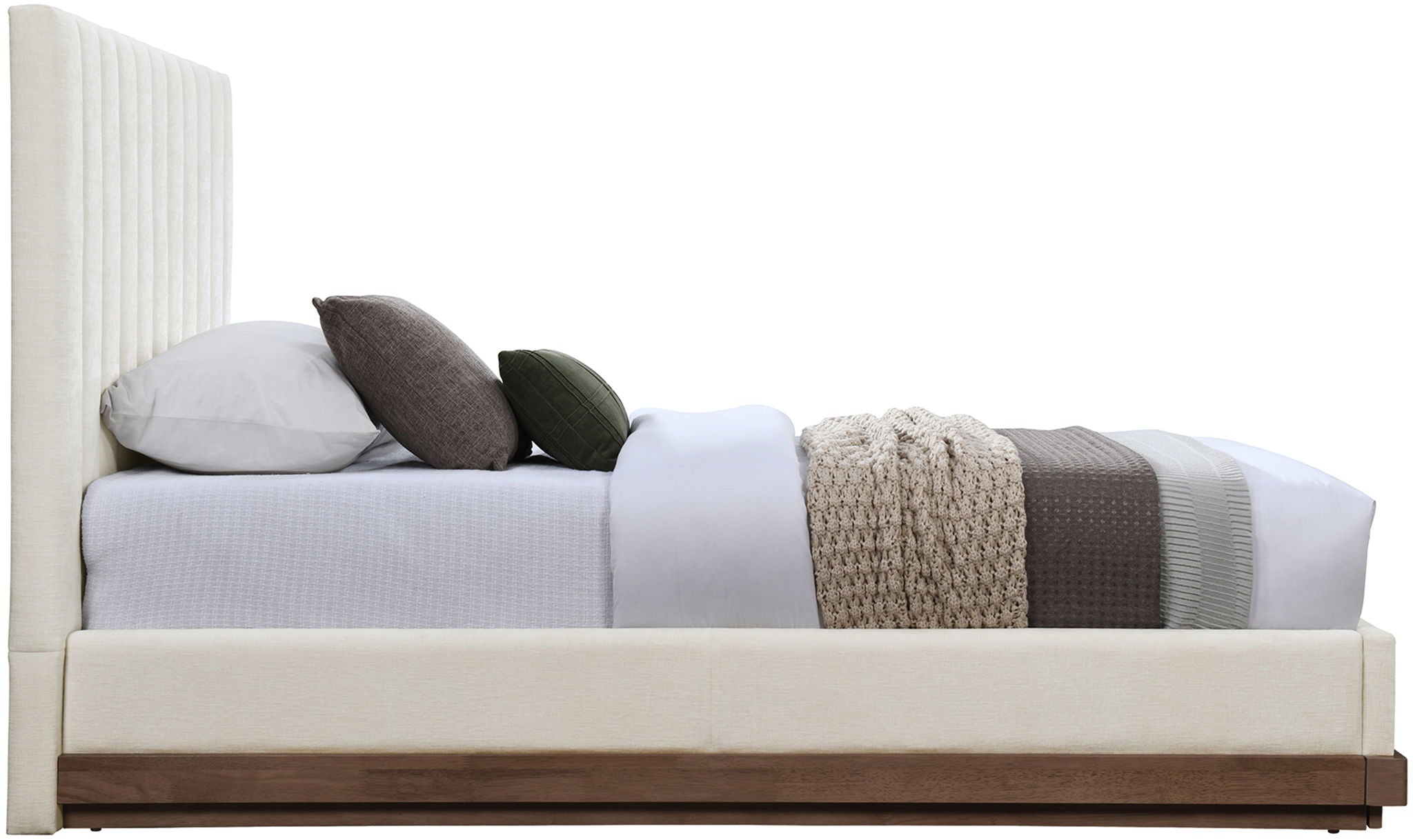 Emmet - Bed - Dark Brown Base - Urban Living Furniture (Los Angeles, CA)